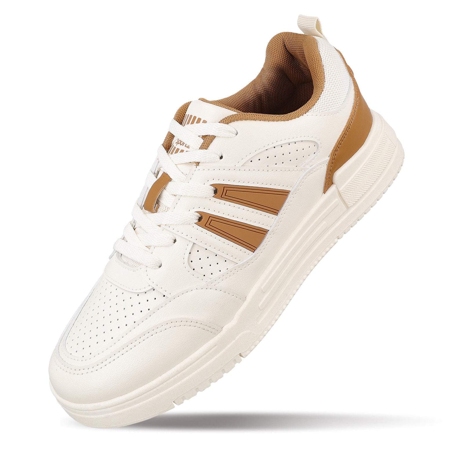 Men's Sports Sneakers - SGE24003 Beige