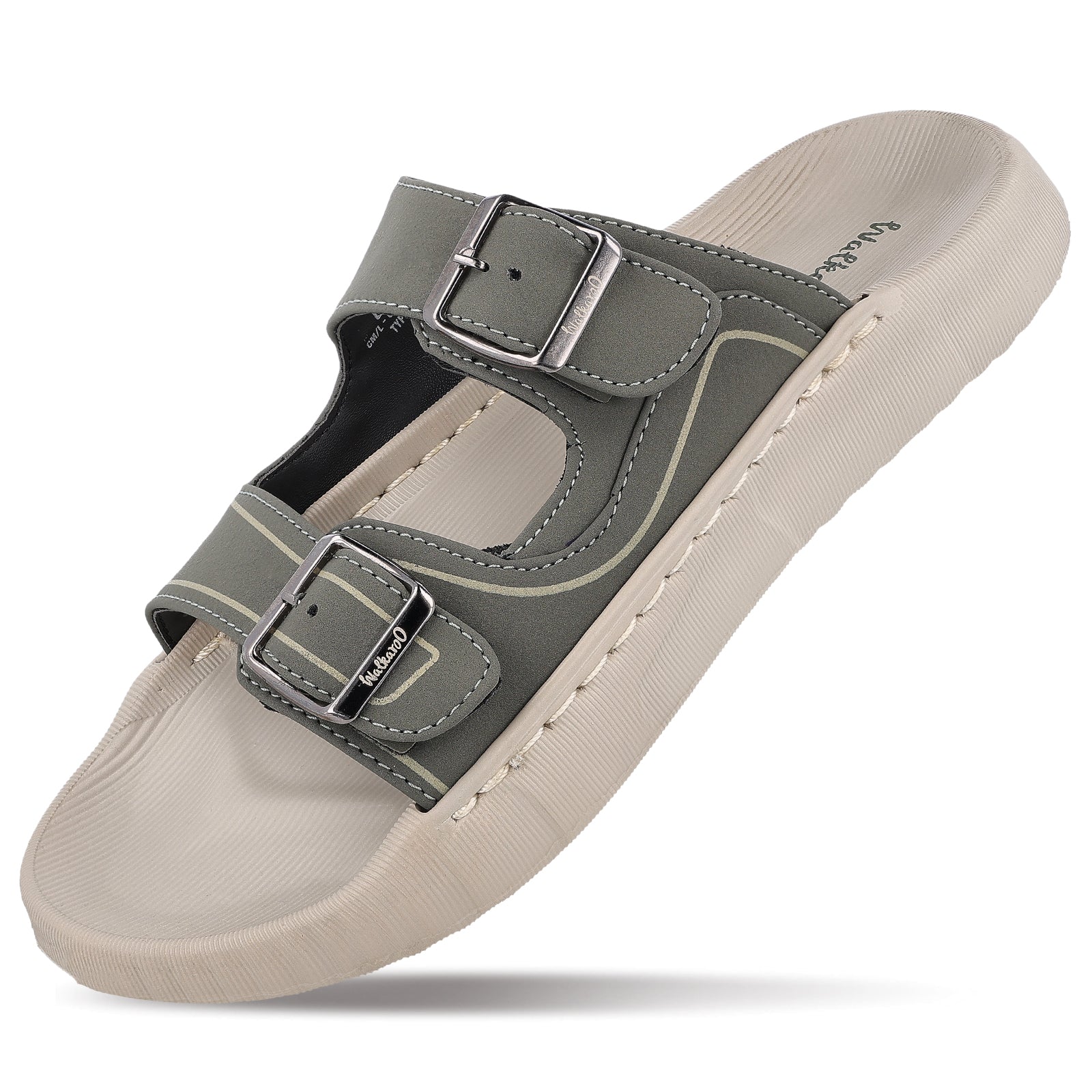 Men's Daily Wear Sandals - WC8764 Greige Olive