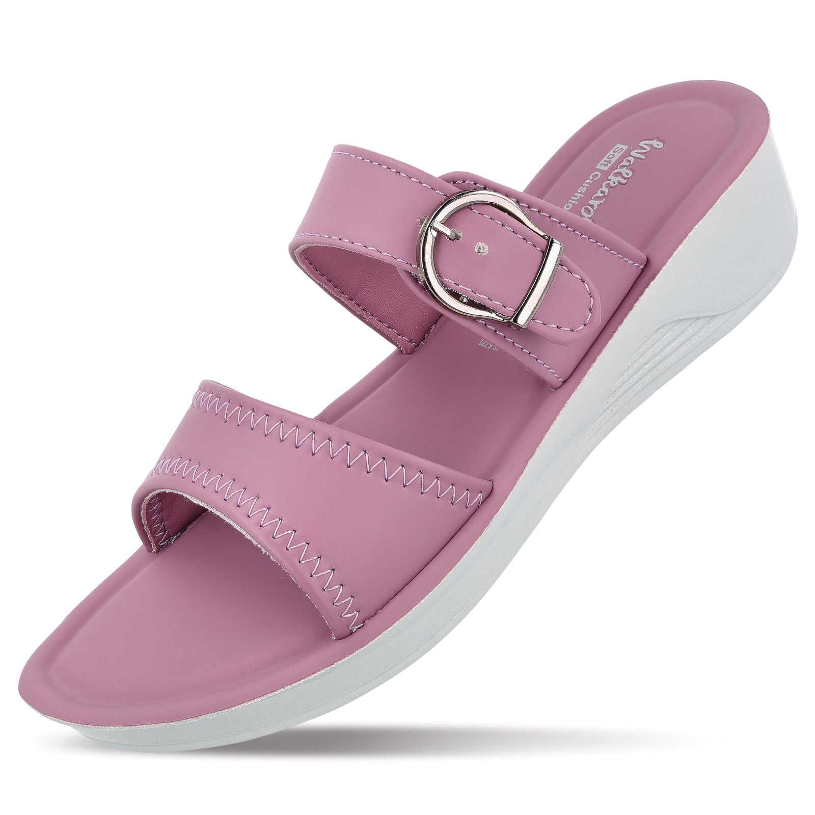 Women's Daily Wear Sandals - WLR74017 Mauve