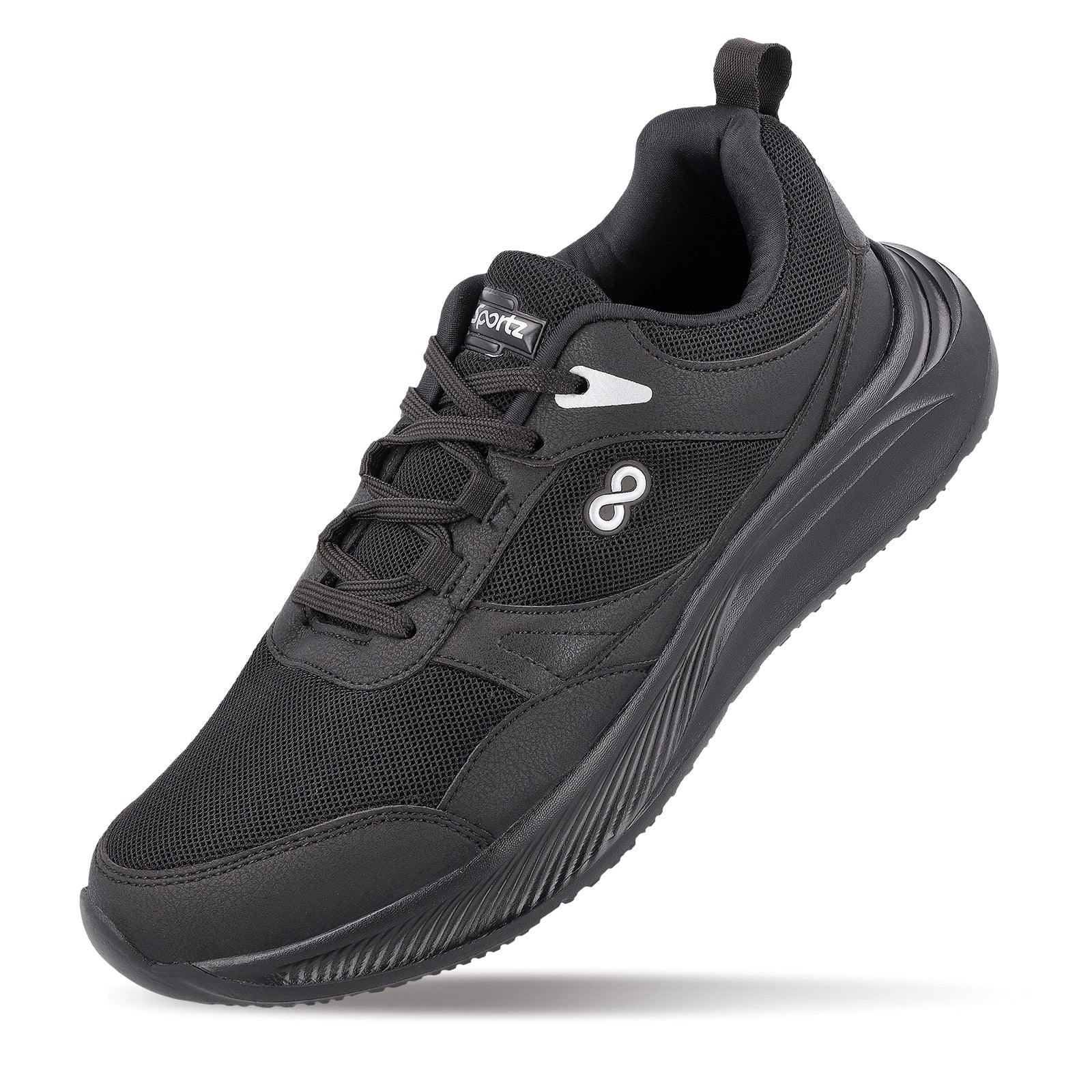Men's Lace-up Sports Shoes - WS9625 Black