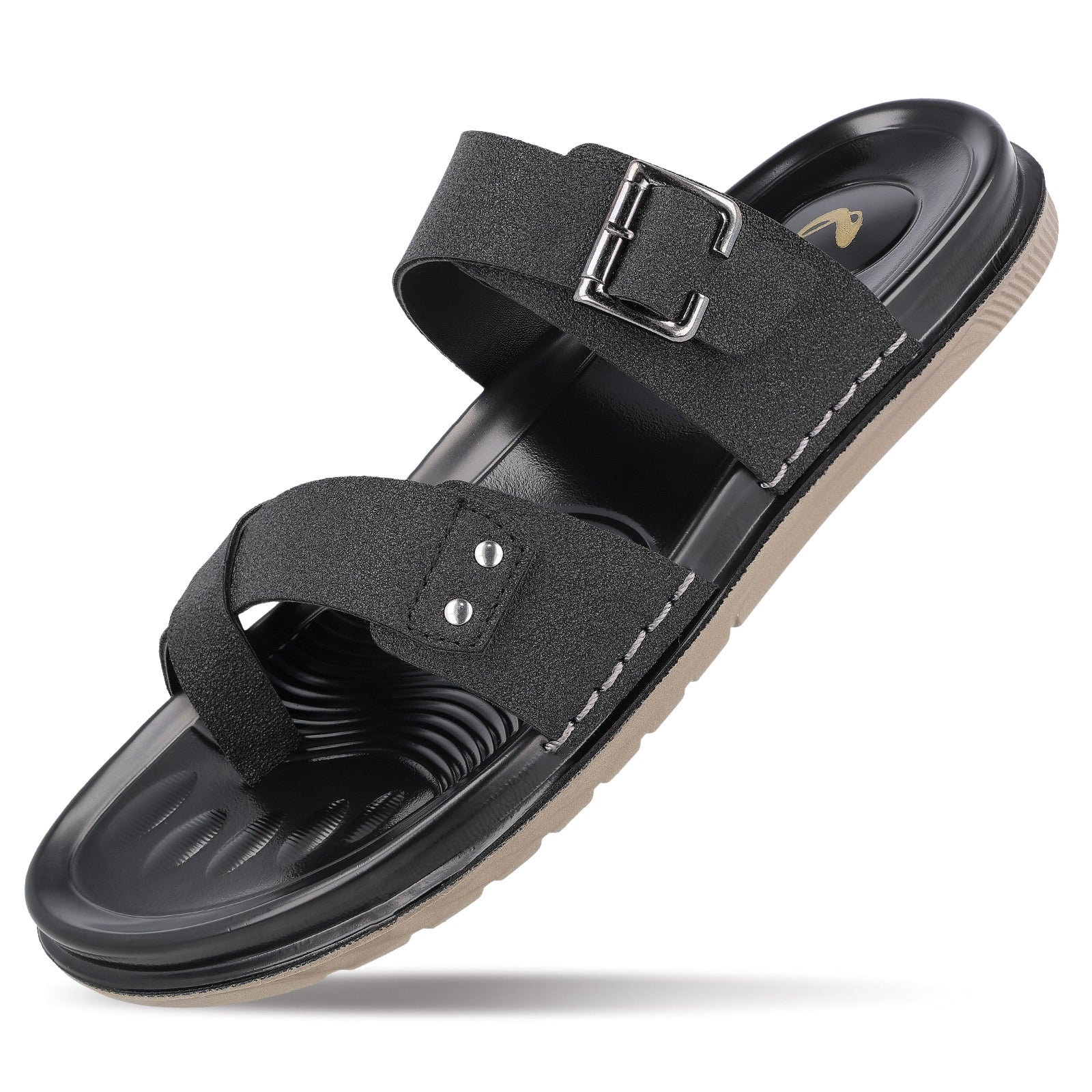Men's Daily Wear Comfort Sandals - WGP53089 Black