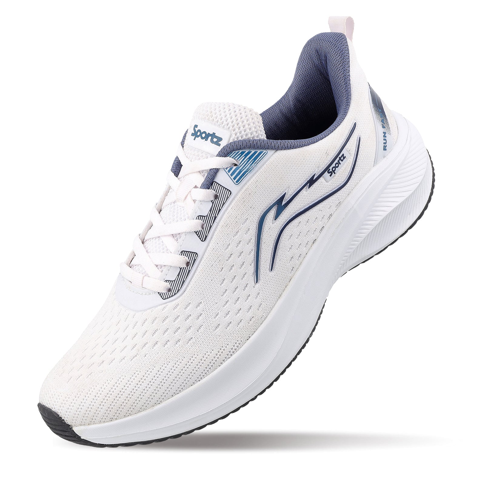 Men's Lace-up Sports Shoe - SGE21009 White