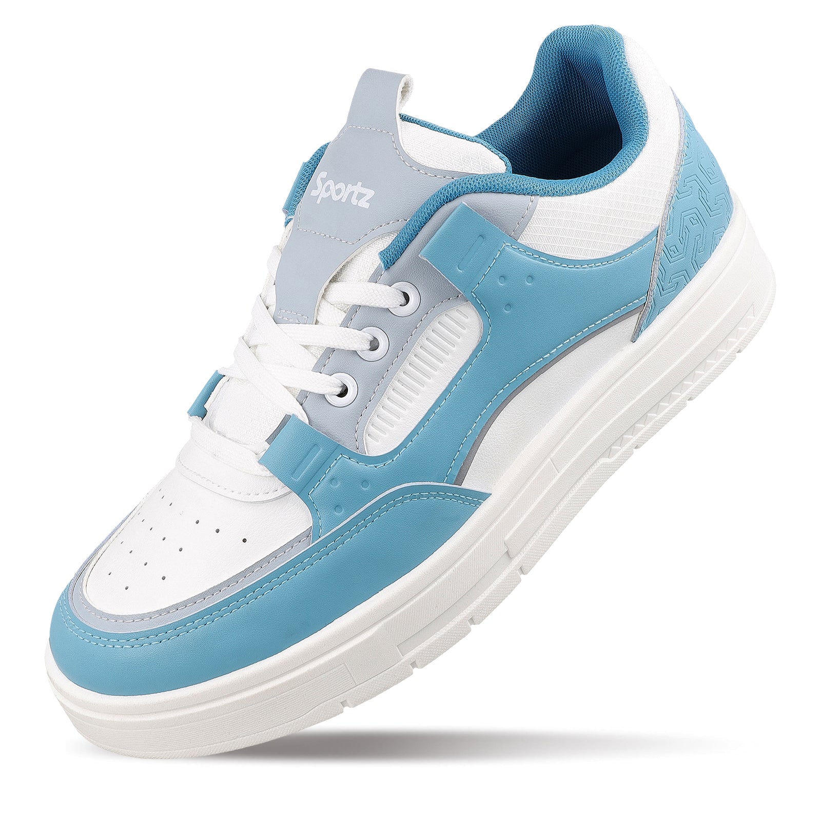 Men's Sports Sneakers - SGE24006 White Blue