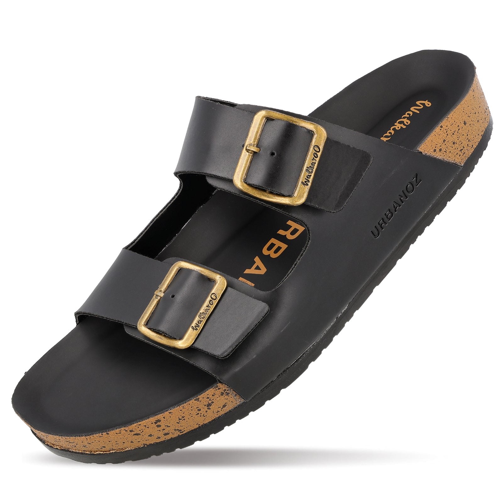 Men's Comfort Sandals - WGE53354 Full Black