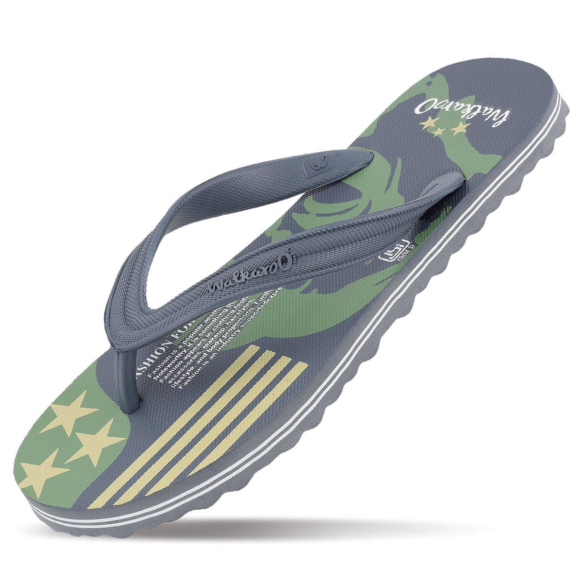 Men's Hawai Slippers - HG013 Grey