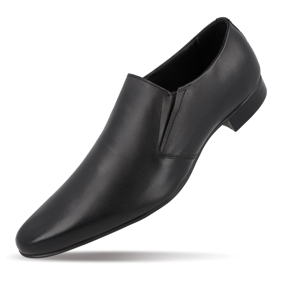 Men's Leather formals Shoes - WF6052 Black