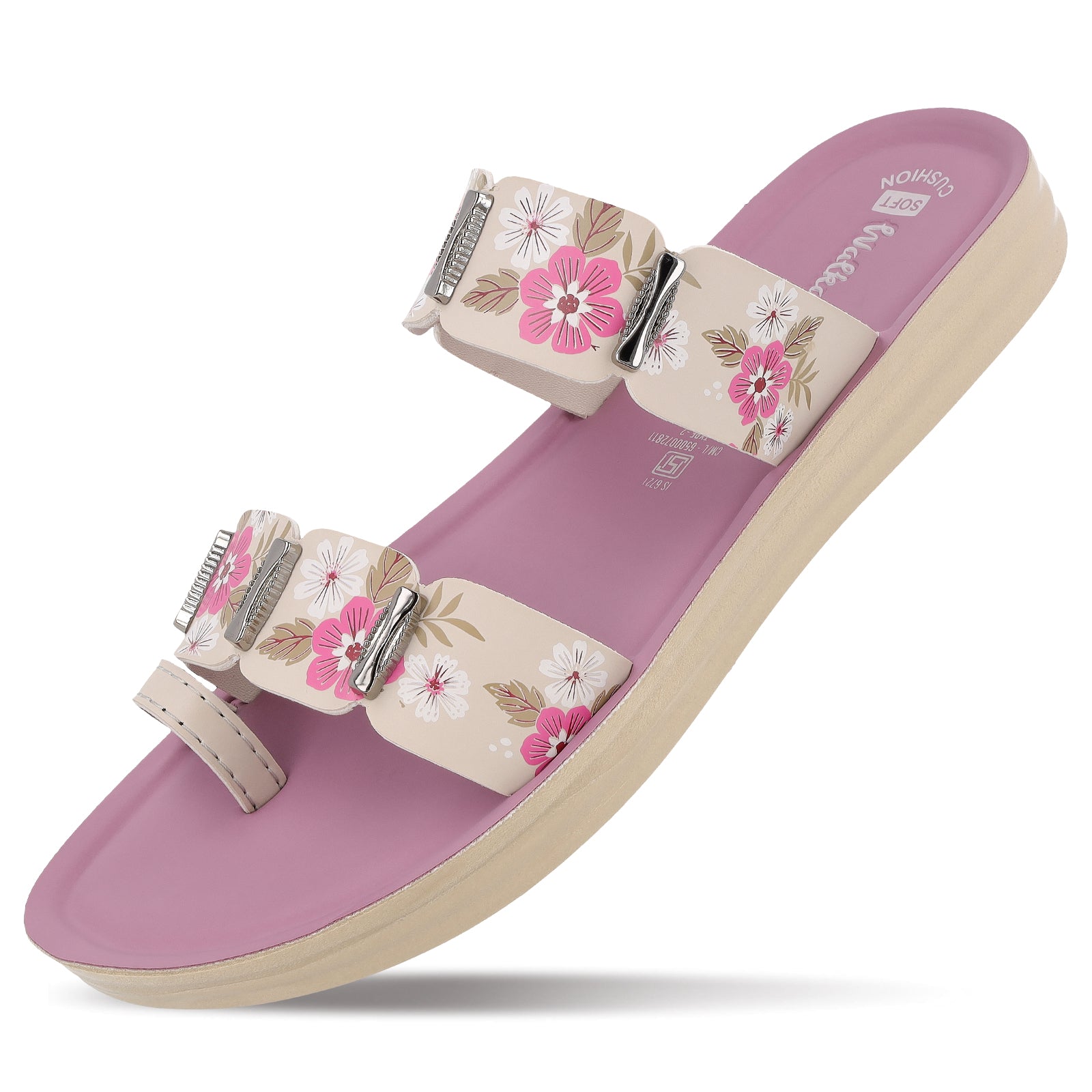 Women's Daily Wear Sandals - WLR74018 Mauve