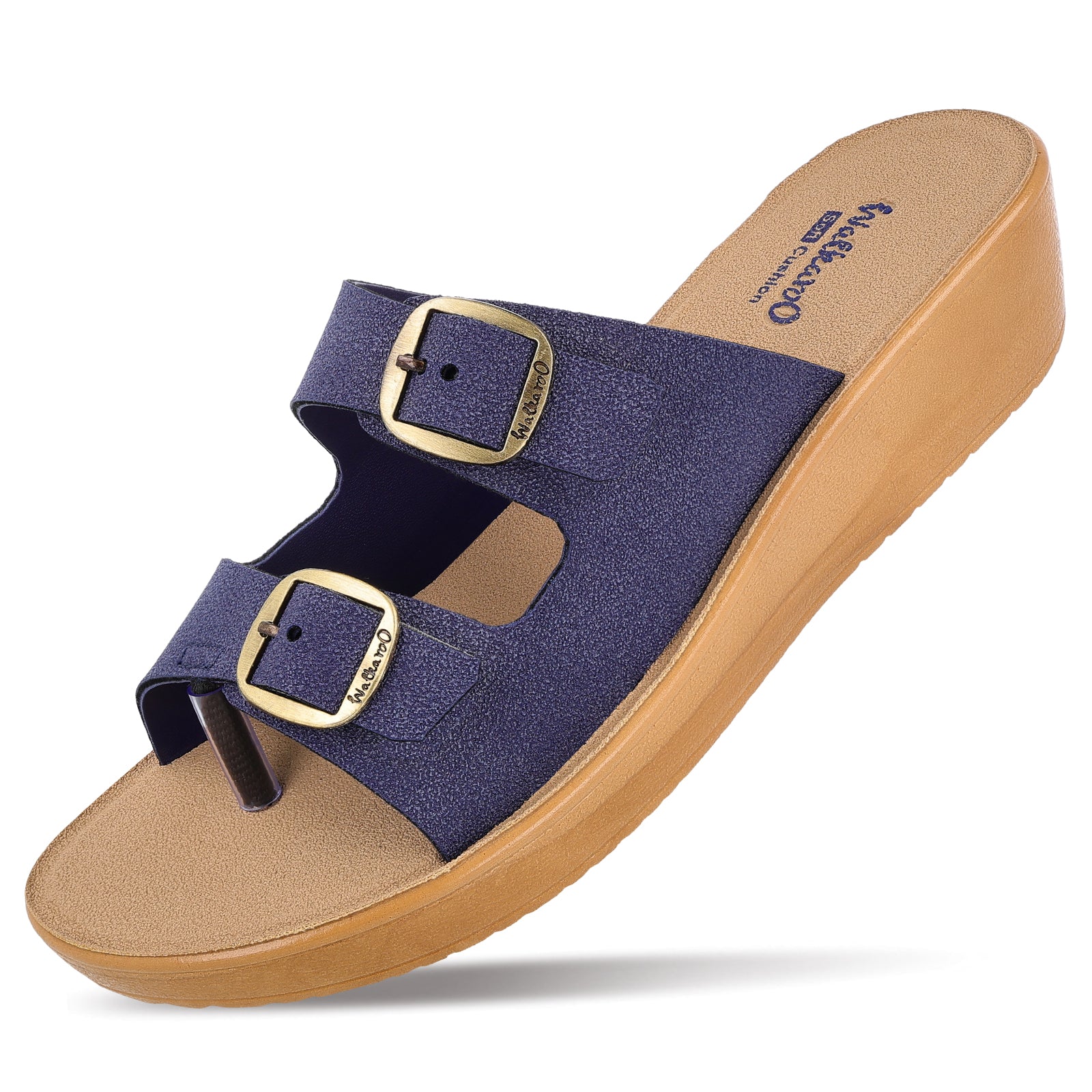 Women's Daily Wear Sandals  - WLR74005 Navy Blue