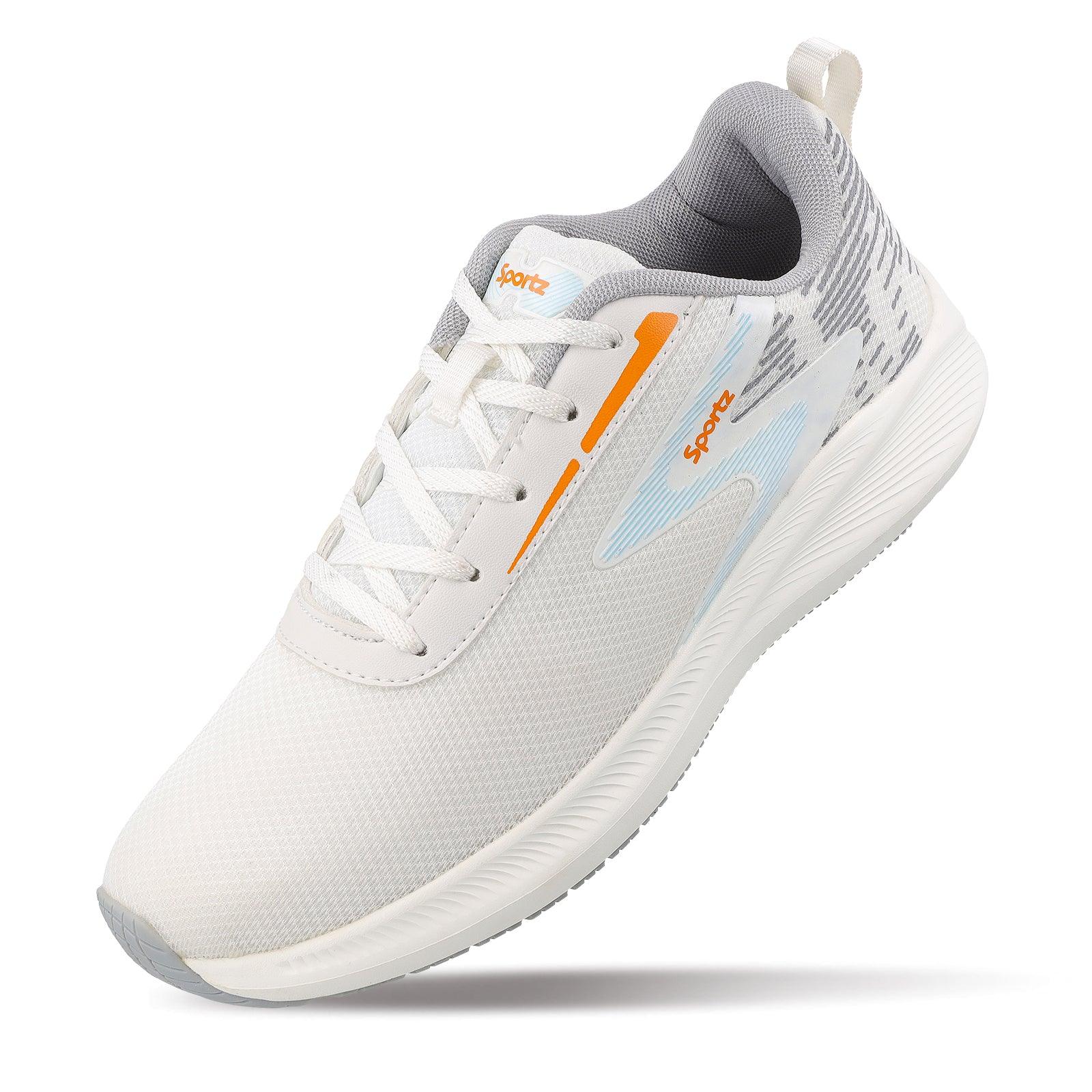 Stylex Men's Lace-up Sports Shoe - WS9611 White