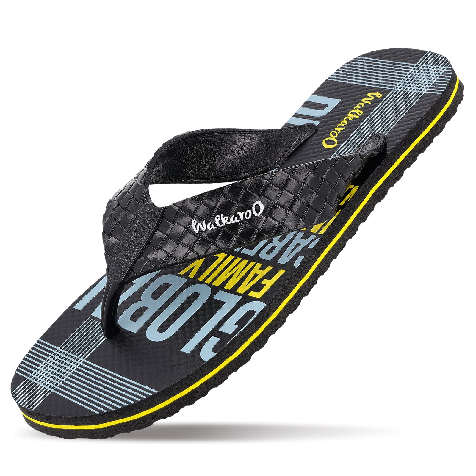 Men's Hawai Slippers - HG166 Black