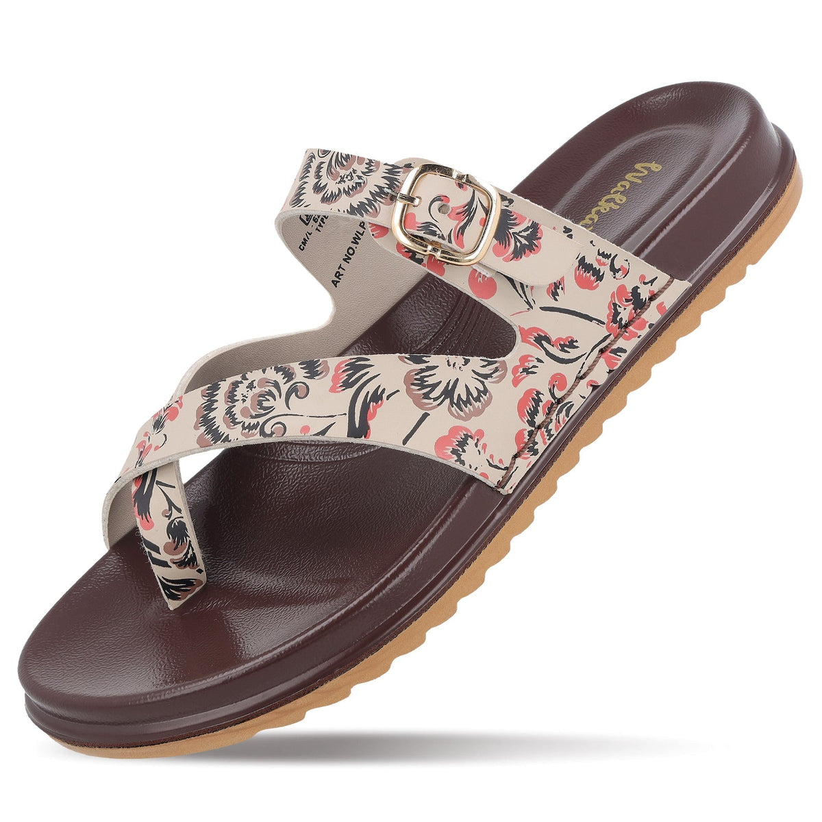 Women's Daily Wear Comfort Sandals - WLP72049 Brown