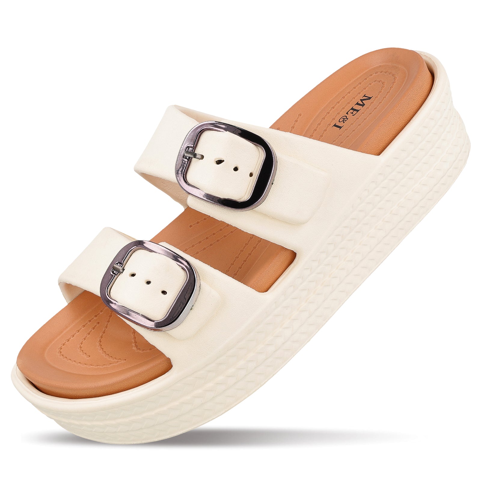 Women's Daily Wear Sandals - MI602 Orange Beige