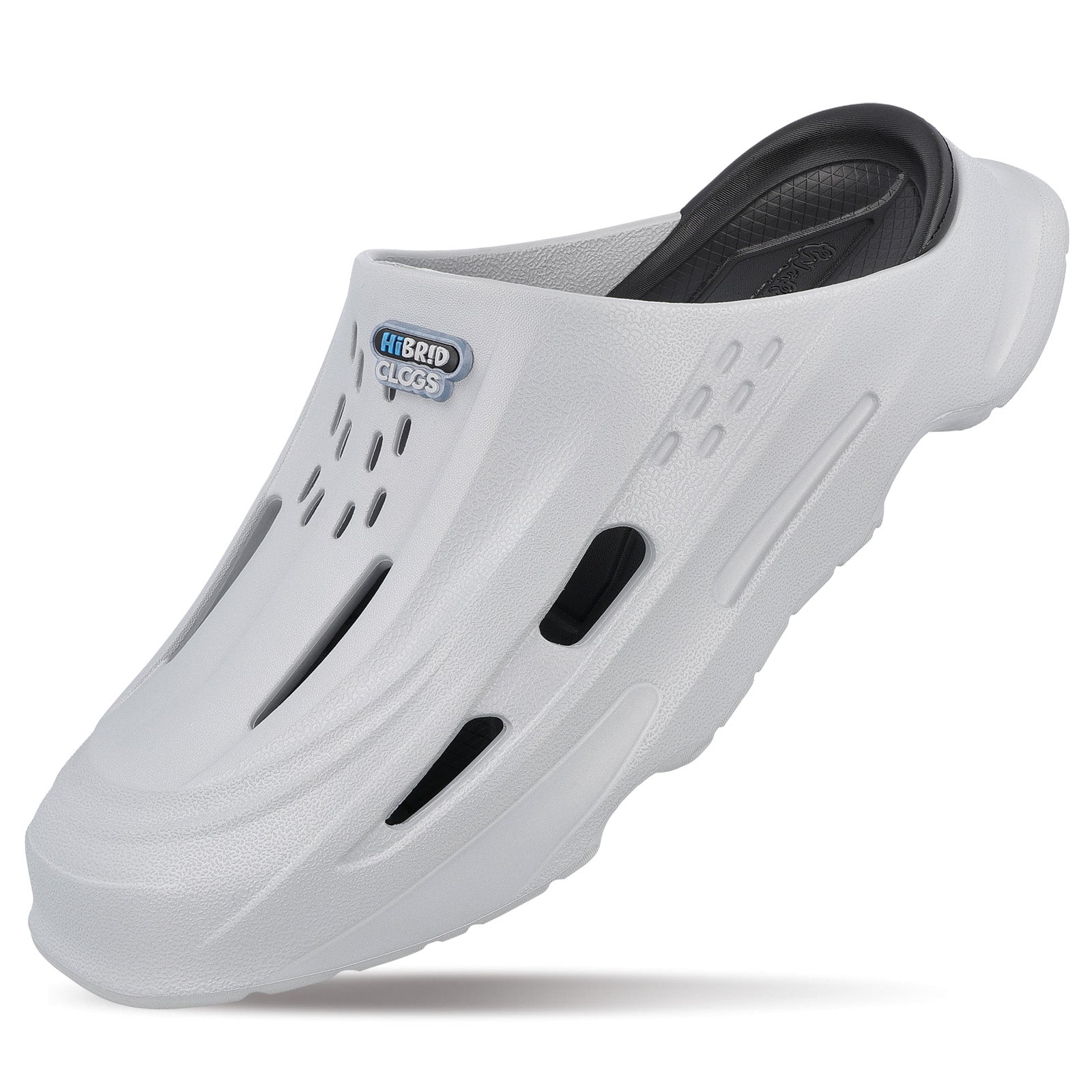 Men's Hybrid Clogs - WE8787 Black Grey