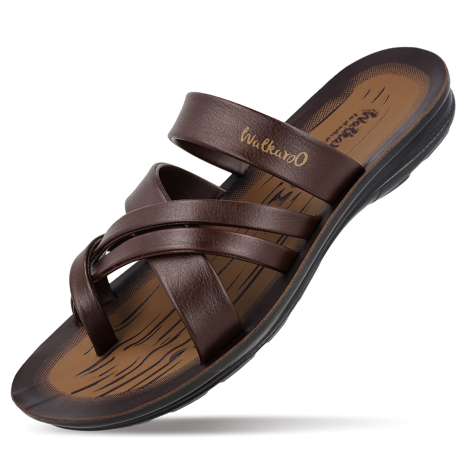 Men's Daily Wear Sandals - W5687 Special Brown
