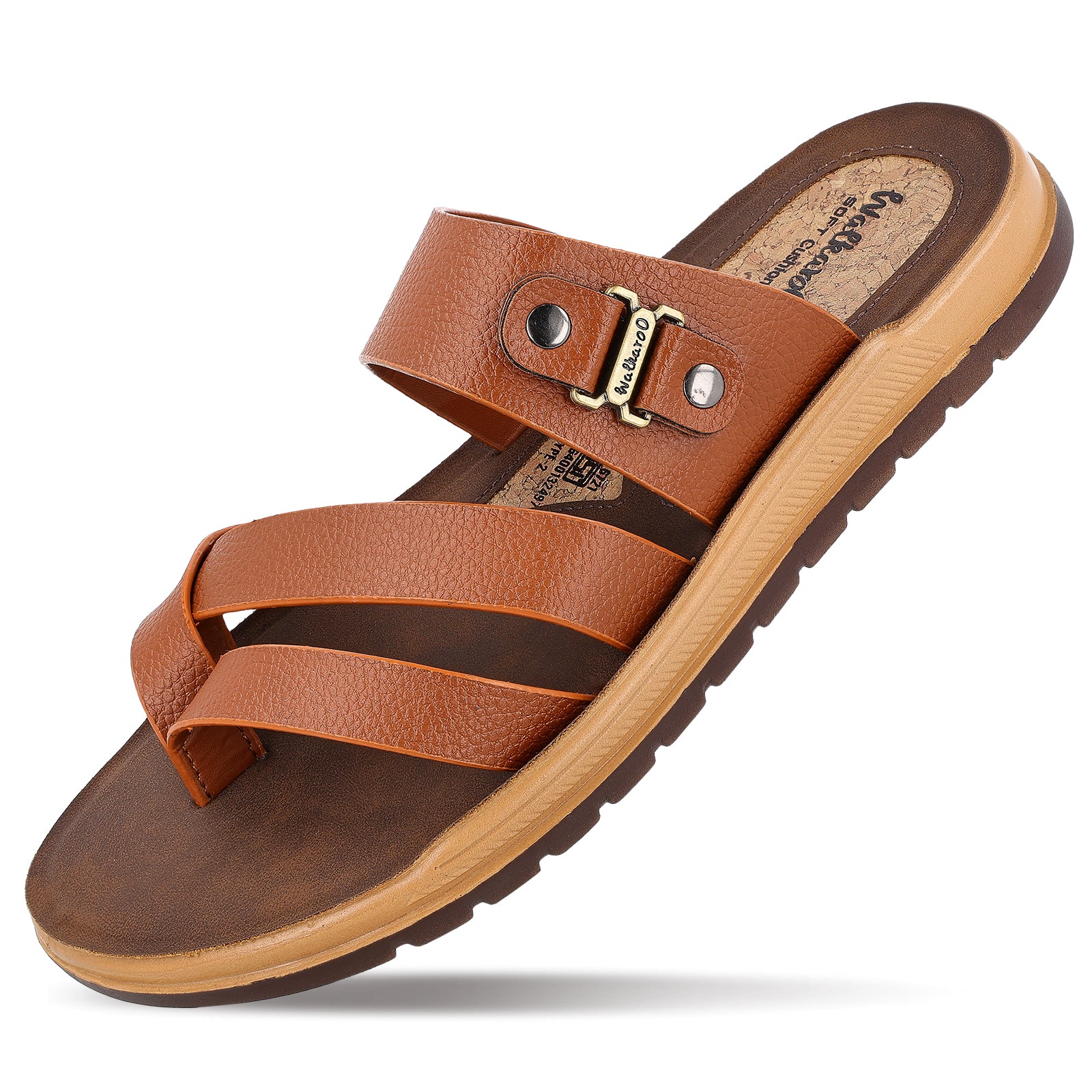 Men's Daily Wear Comfort Sandals - WGP53092 Tan