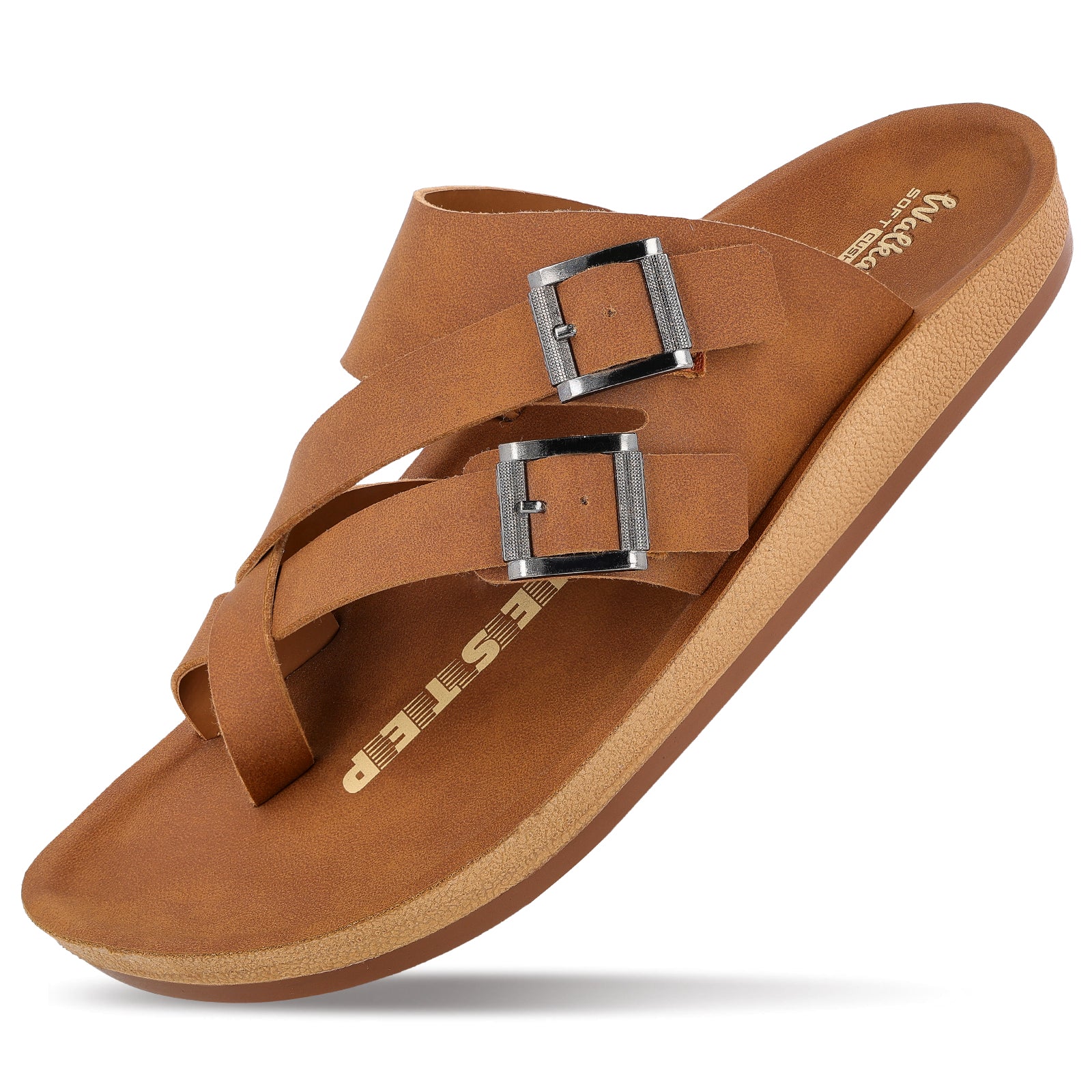 Men's Daily Wear Sandals - WGP53115 Tan