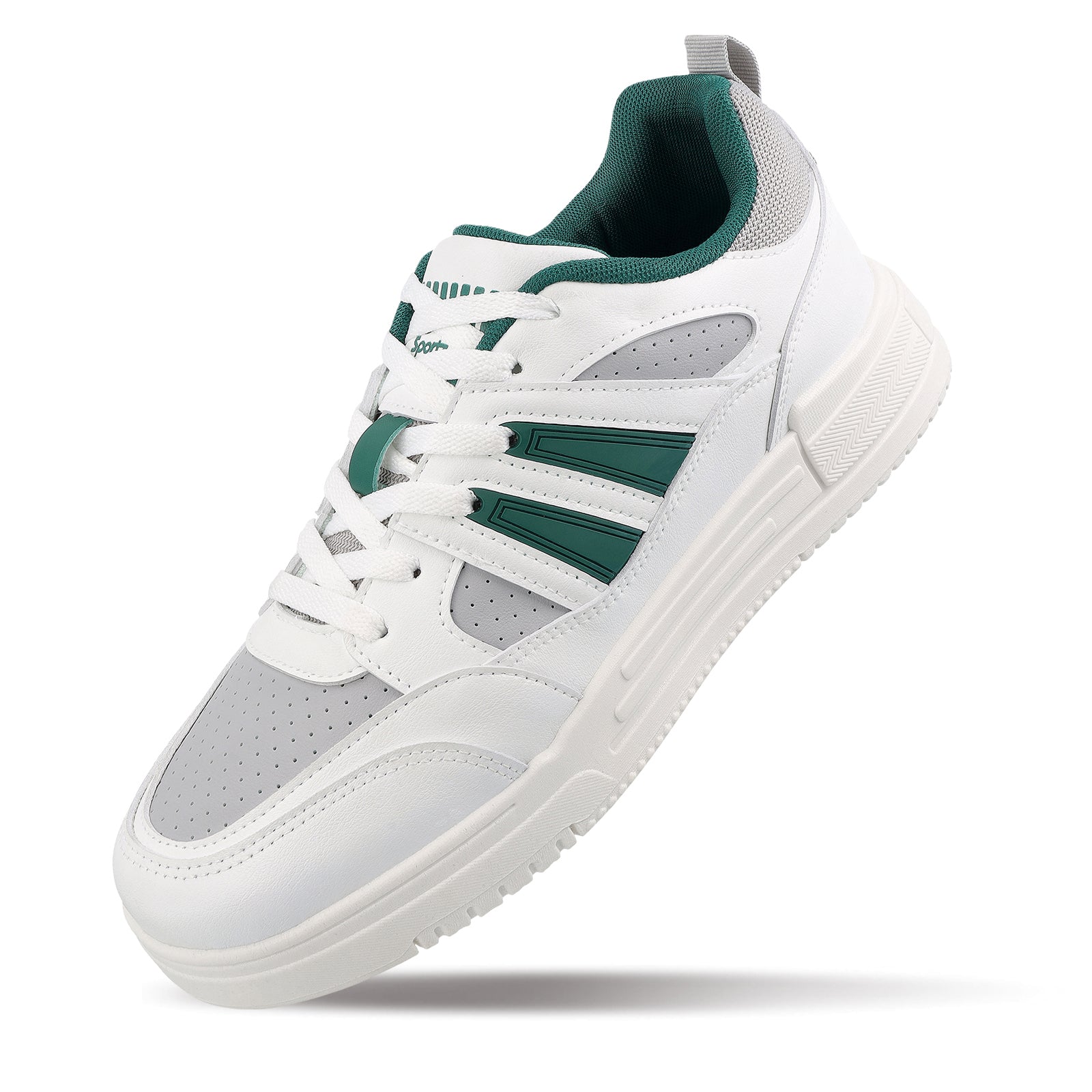 Men's Sports Sneakers - SGE24003 White Green