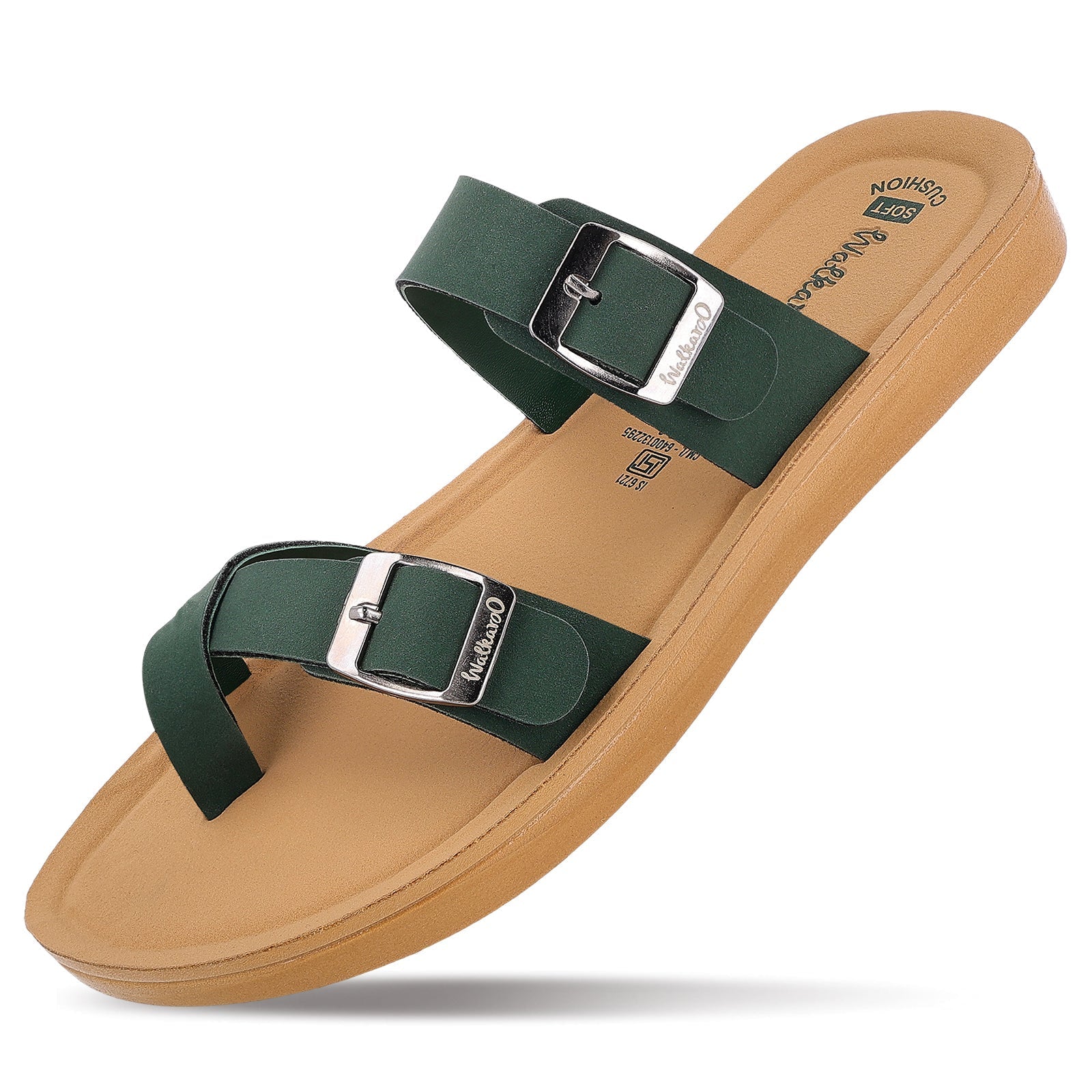 Women's Daily Wear Sandals - WL7645 Green Beige