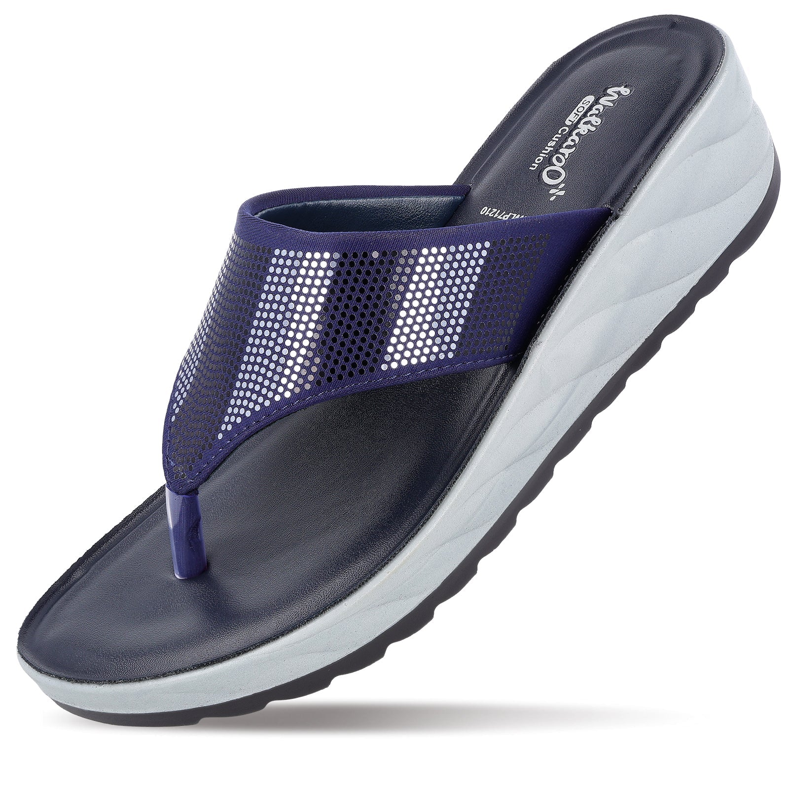 Women's Daily Wear Sandals - WLP71210 Navy Blue