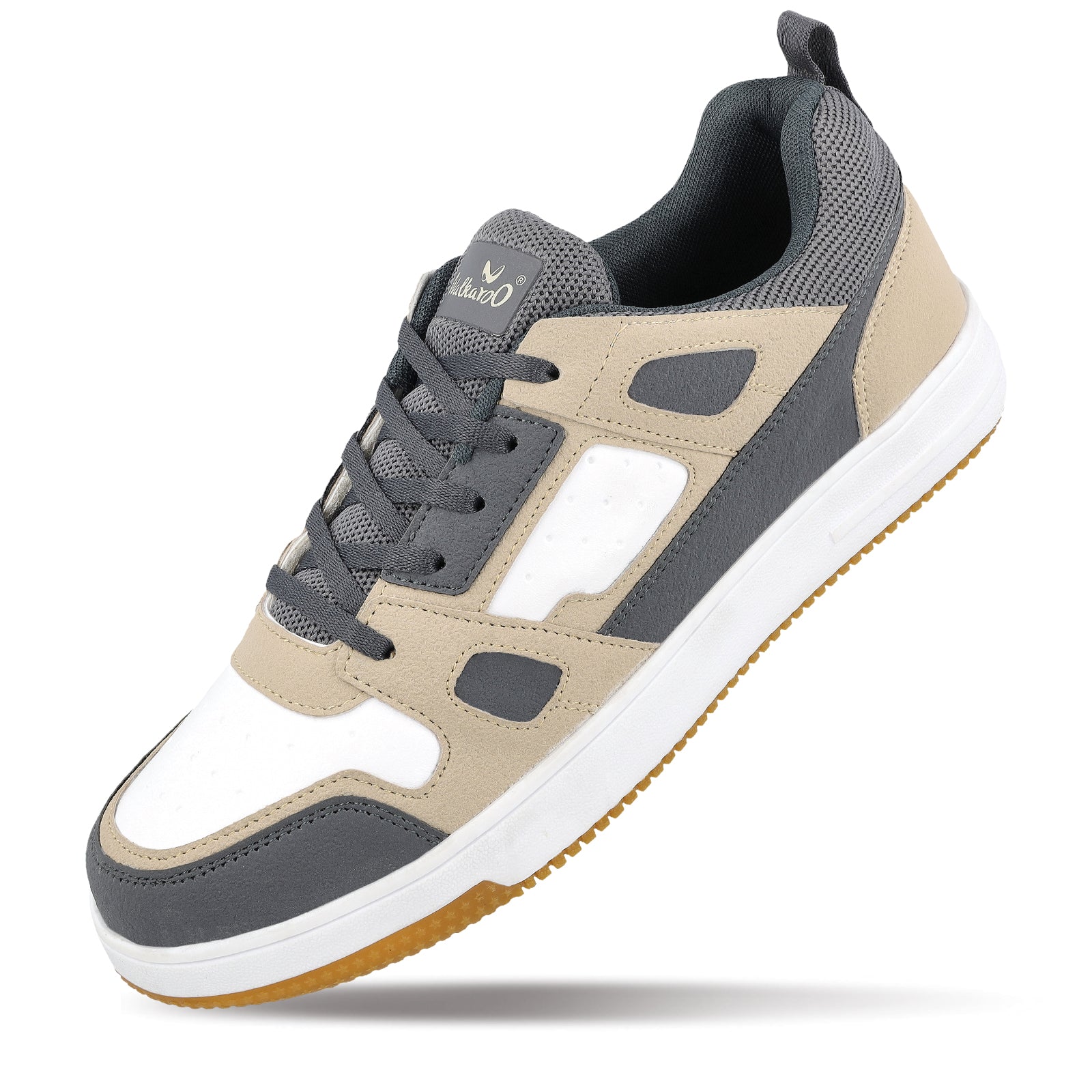 Men's Casual Sneakers - WY3344 Grey Beige