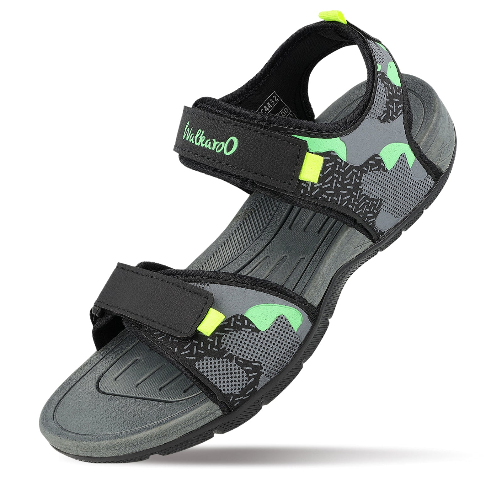 Men's Sports Sandals - WC4432 Black Green