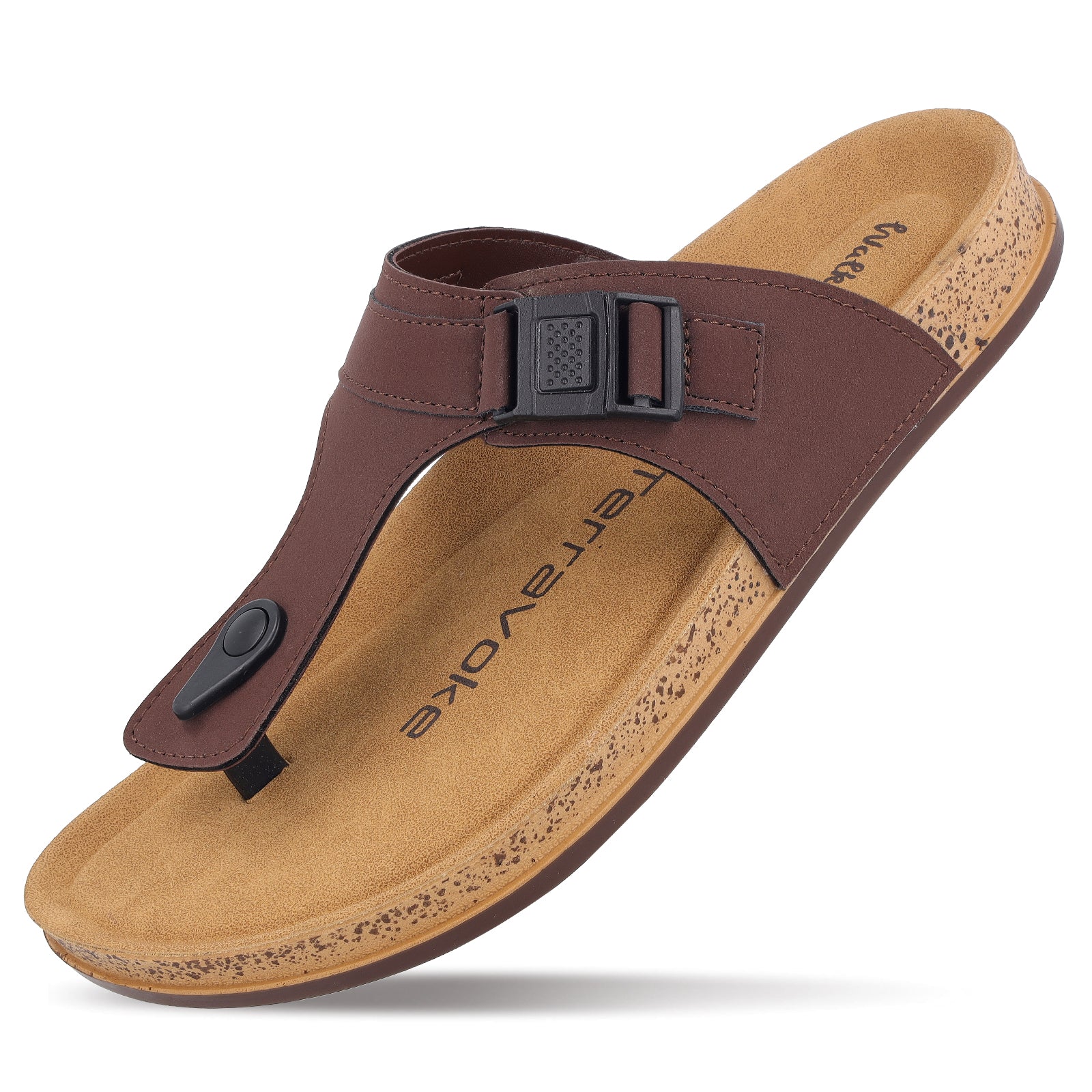 Men's Daily Wear Sandals - WGR53387 Brown