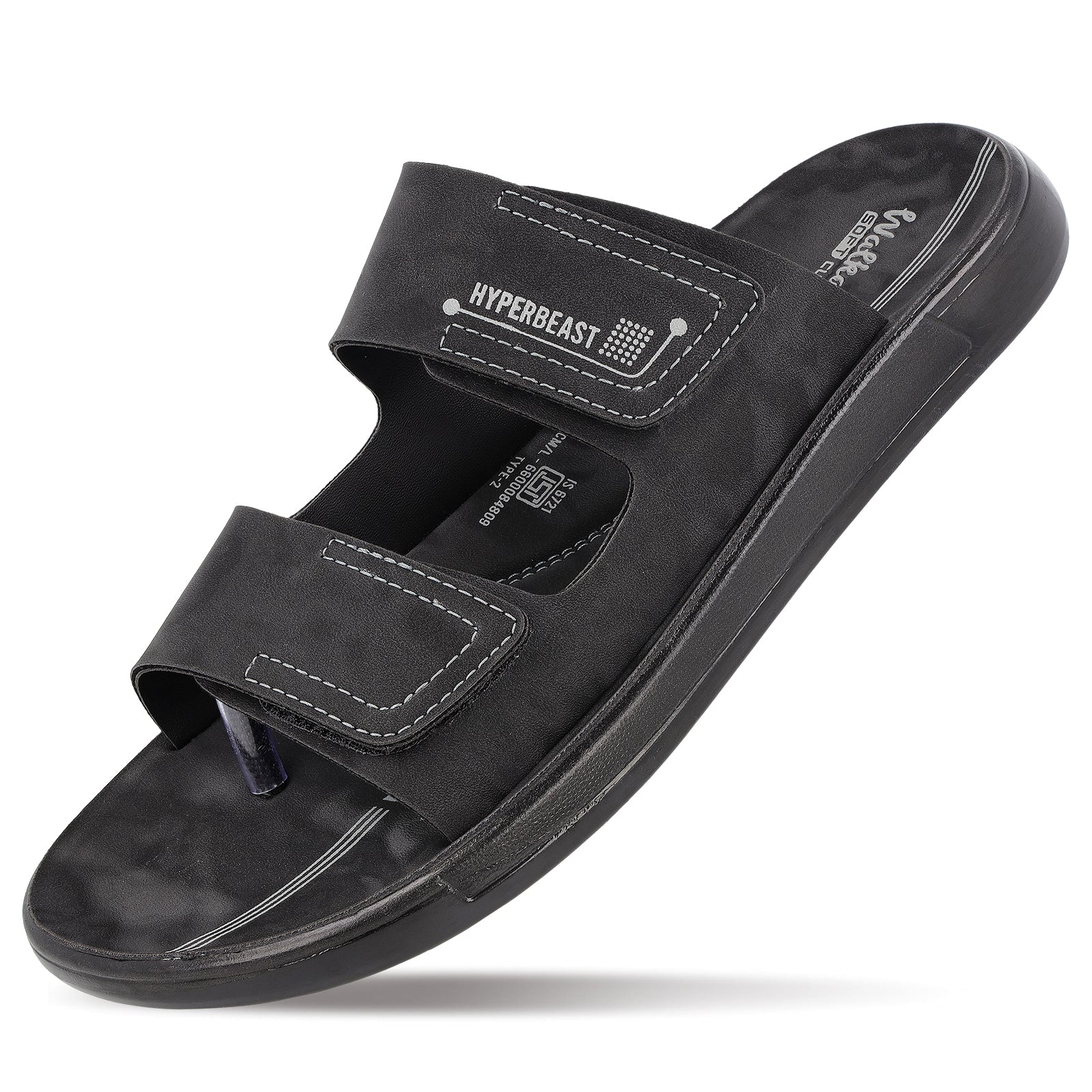 Men's Daily Wear Sandals - WGR53156 Black