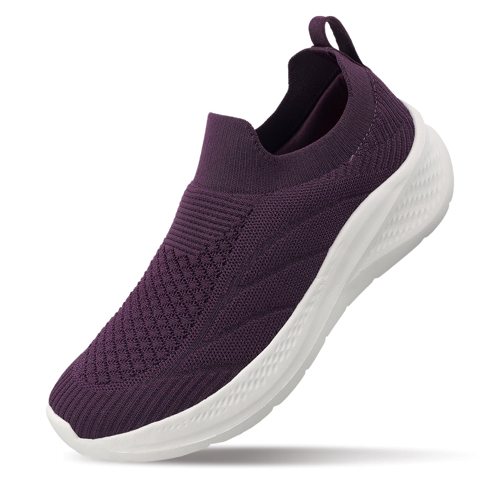 Women's Slip-on Walking Shoes - WS3244 Purple