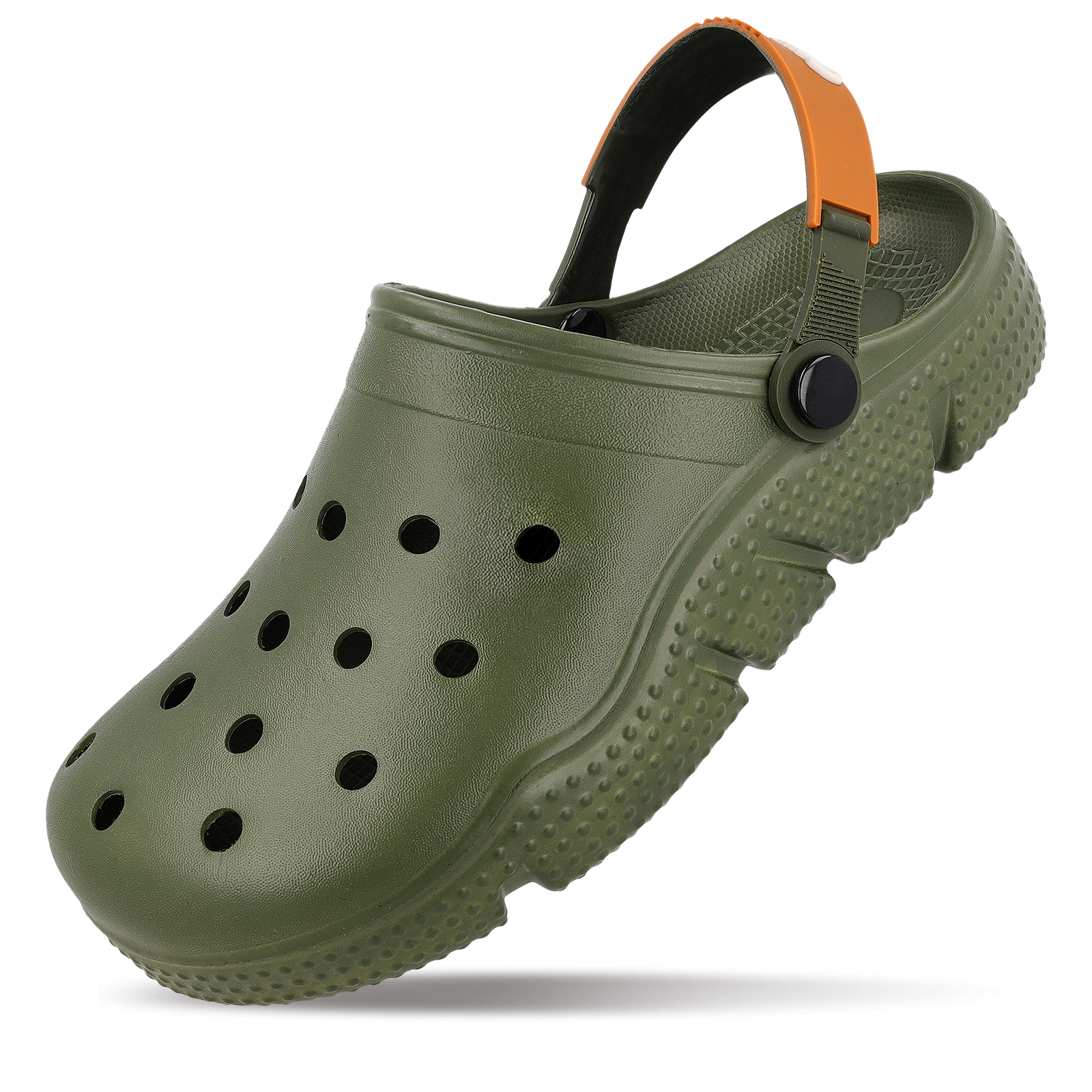 BOTOWI Men's Clogs  - BW97549 Olive Green