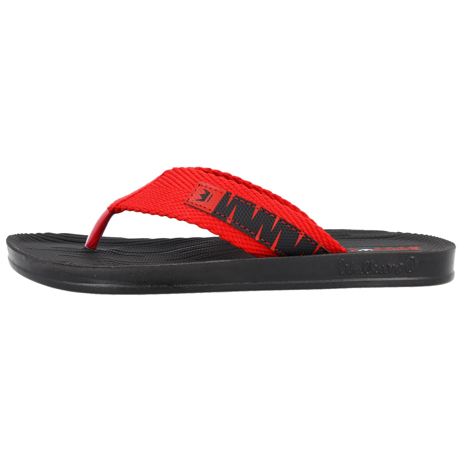 BOTOWI Men's Slipper - BW3501 Black Red