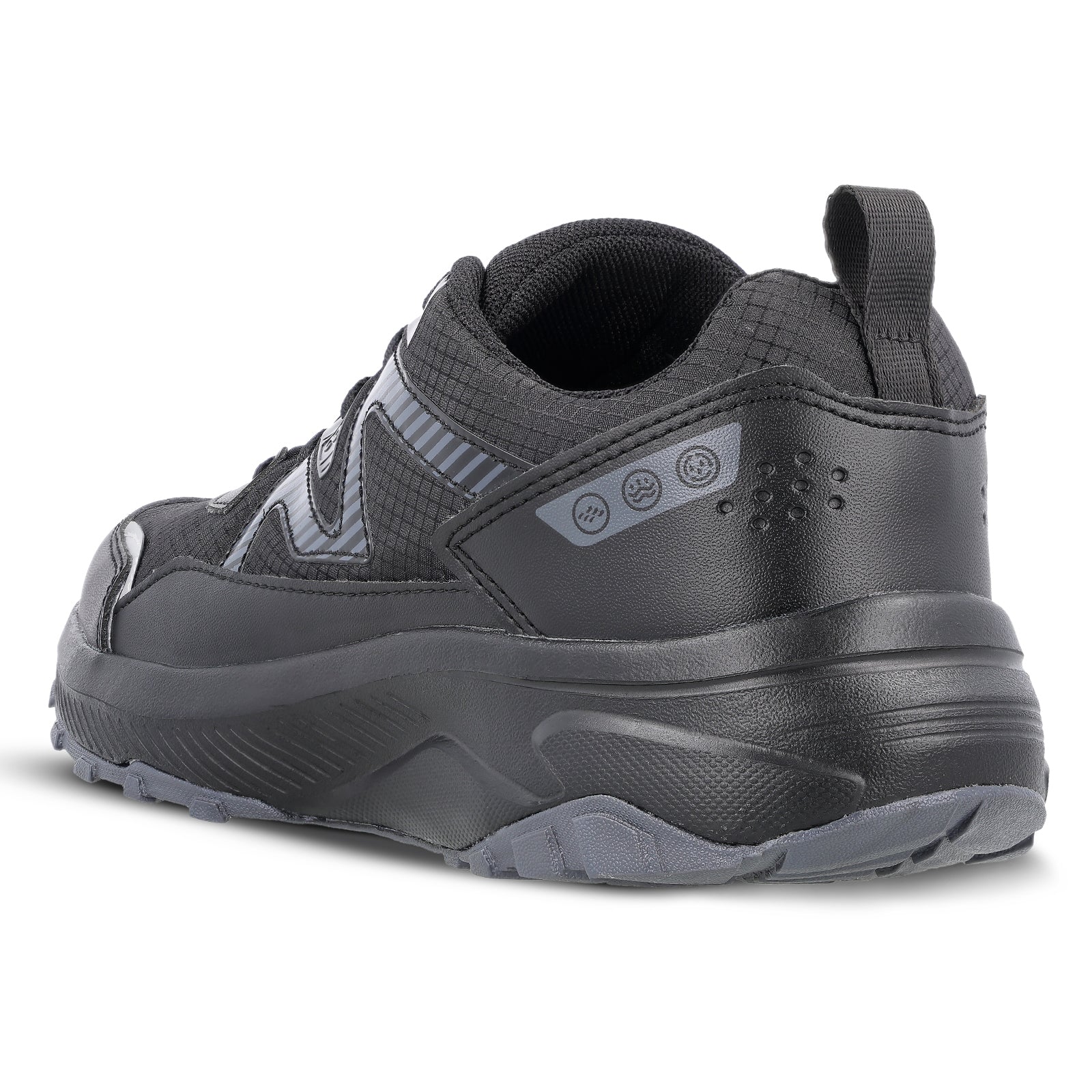 Men's Trekking Shoes - WS9166 Black