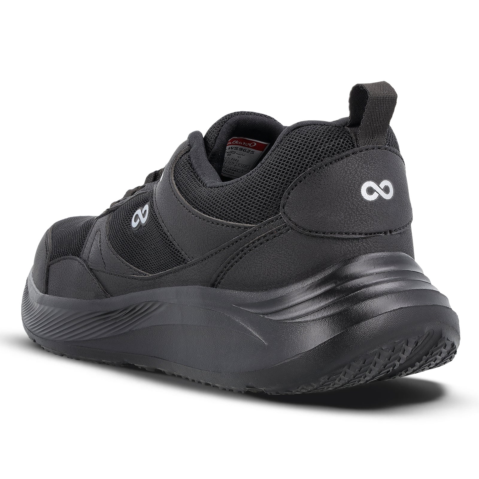 Men's Lace-up Sports Shoes - WS9625 Black