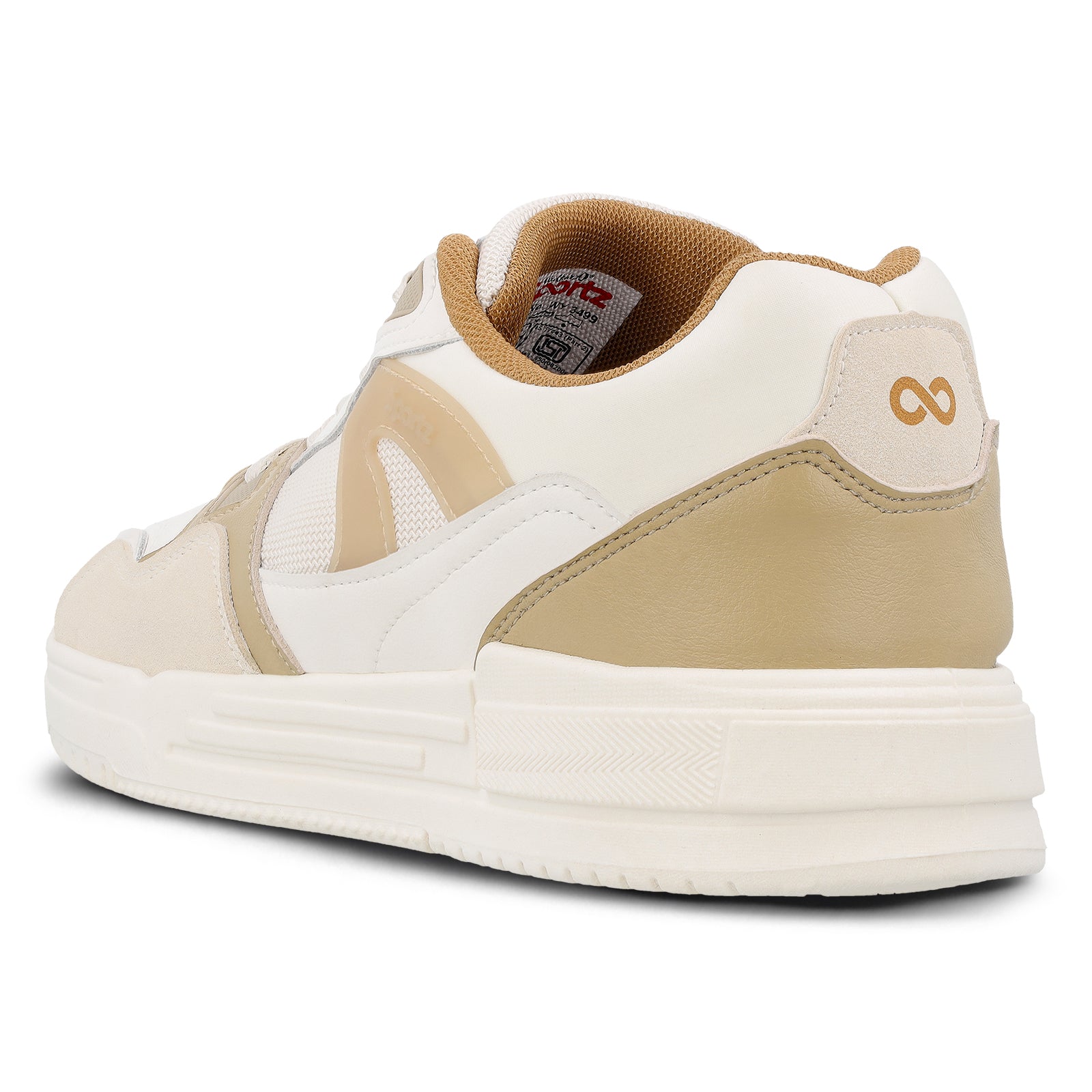Men's Sports Sneakers - WY3499 White Beige