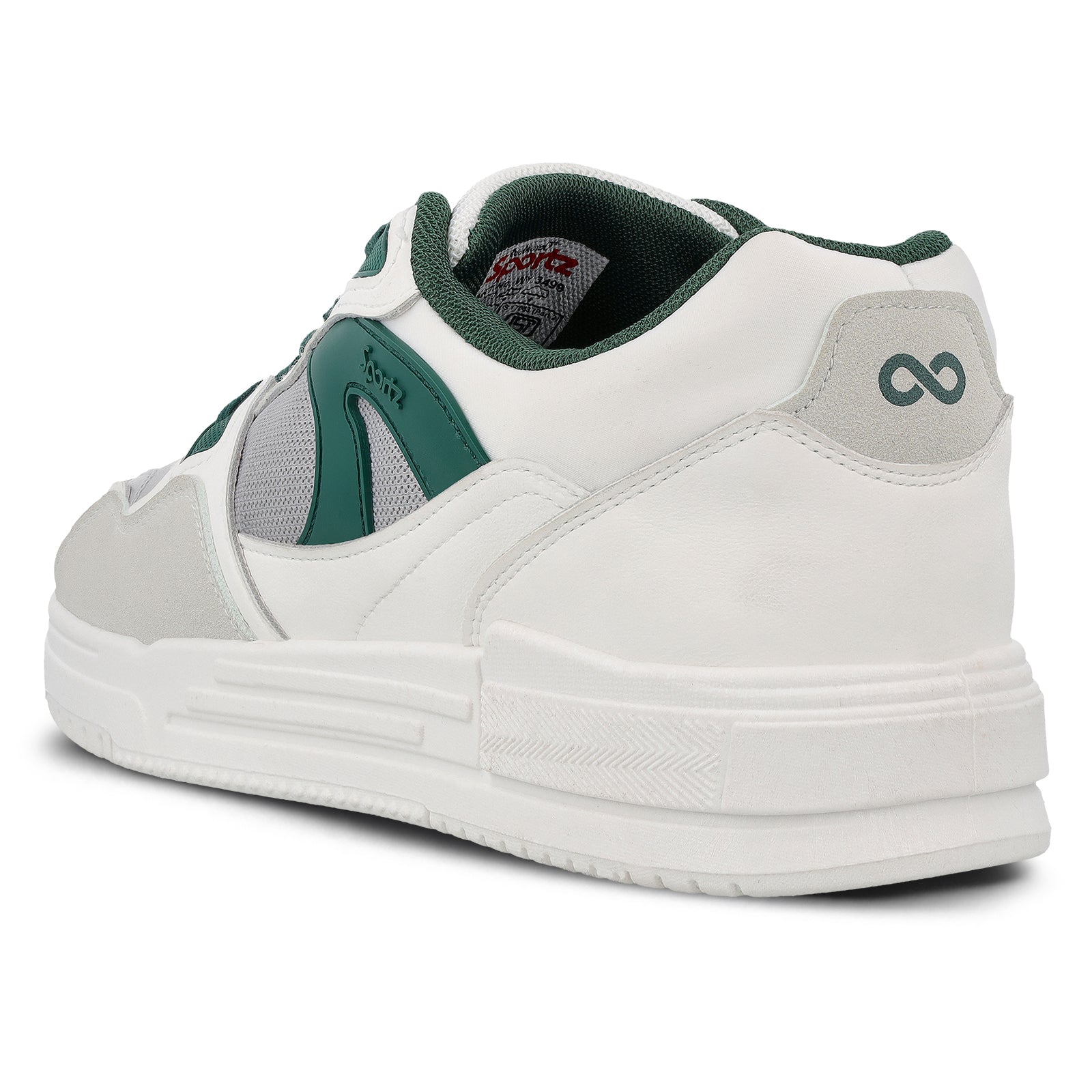 Men's Sports Sneakers - WY3499 White Green
