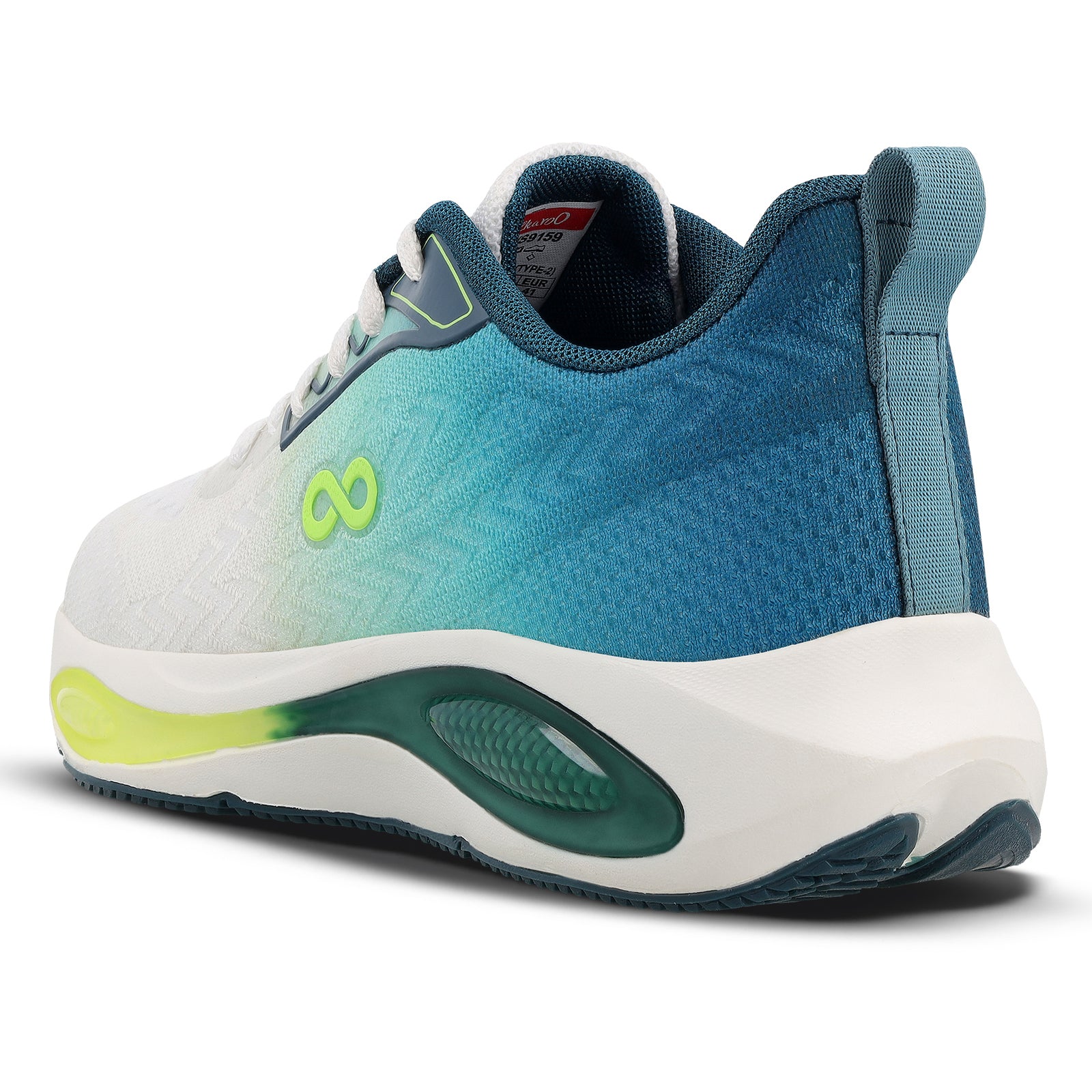 TOMAX Men's Lace-up Sports Shoe - WS9159 Teal Green