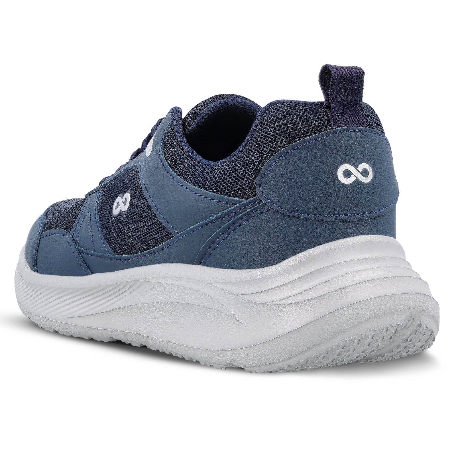 Men's Lace-up Sports Shoes - WS9625 Navy Blue