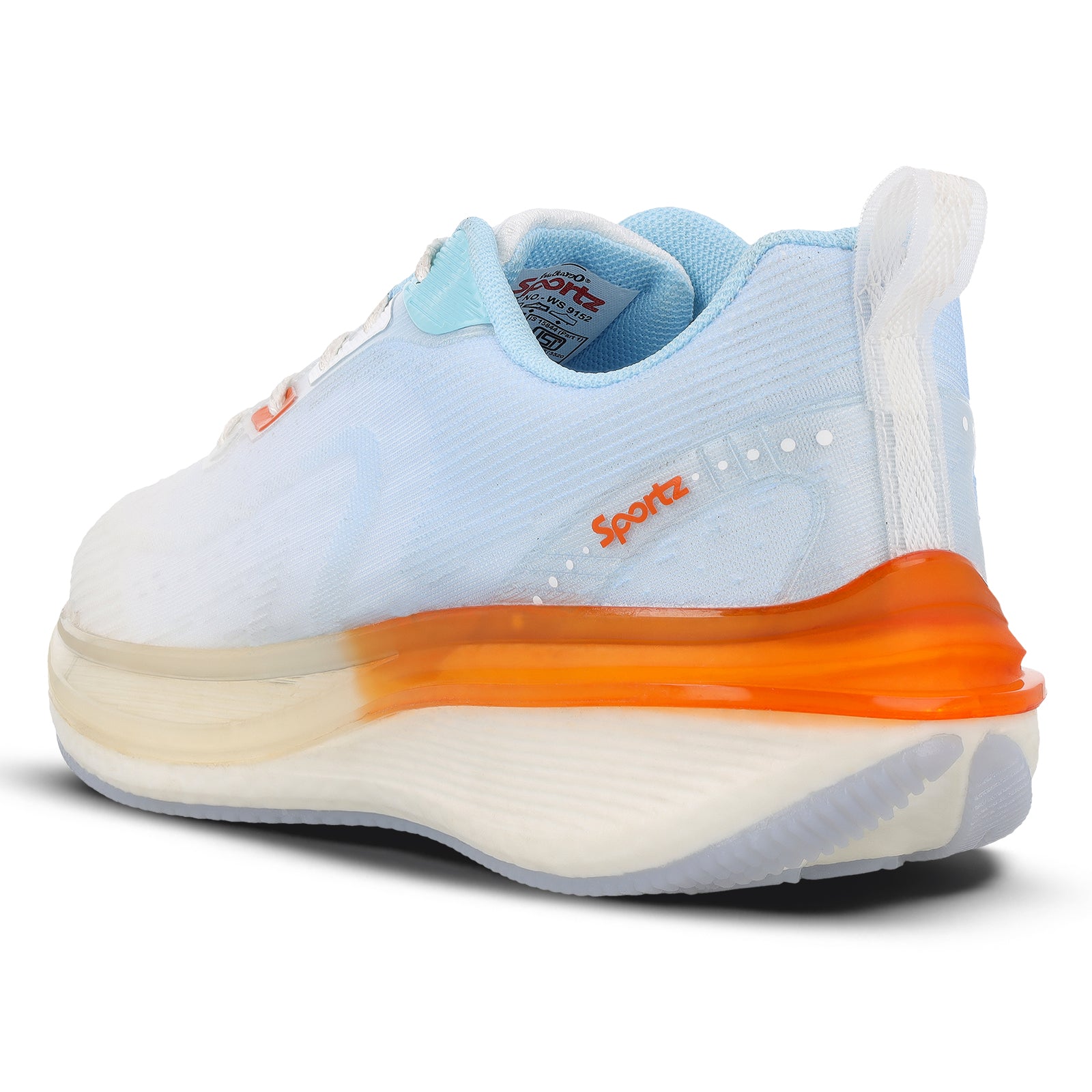 MASLOW Men's Lace-up Sports Shoes - WS9152 White Sky Blue