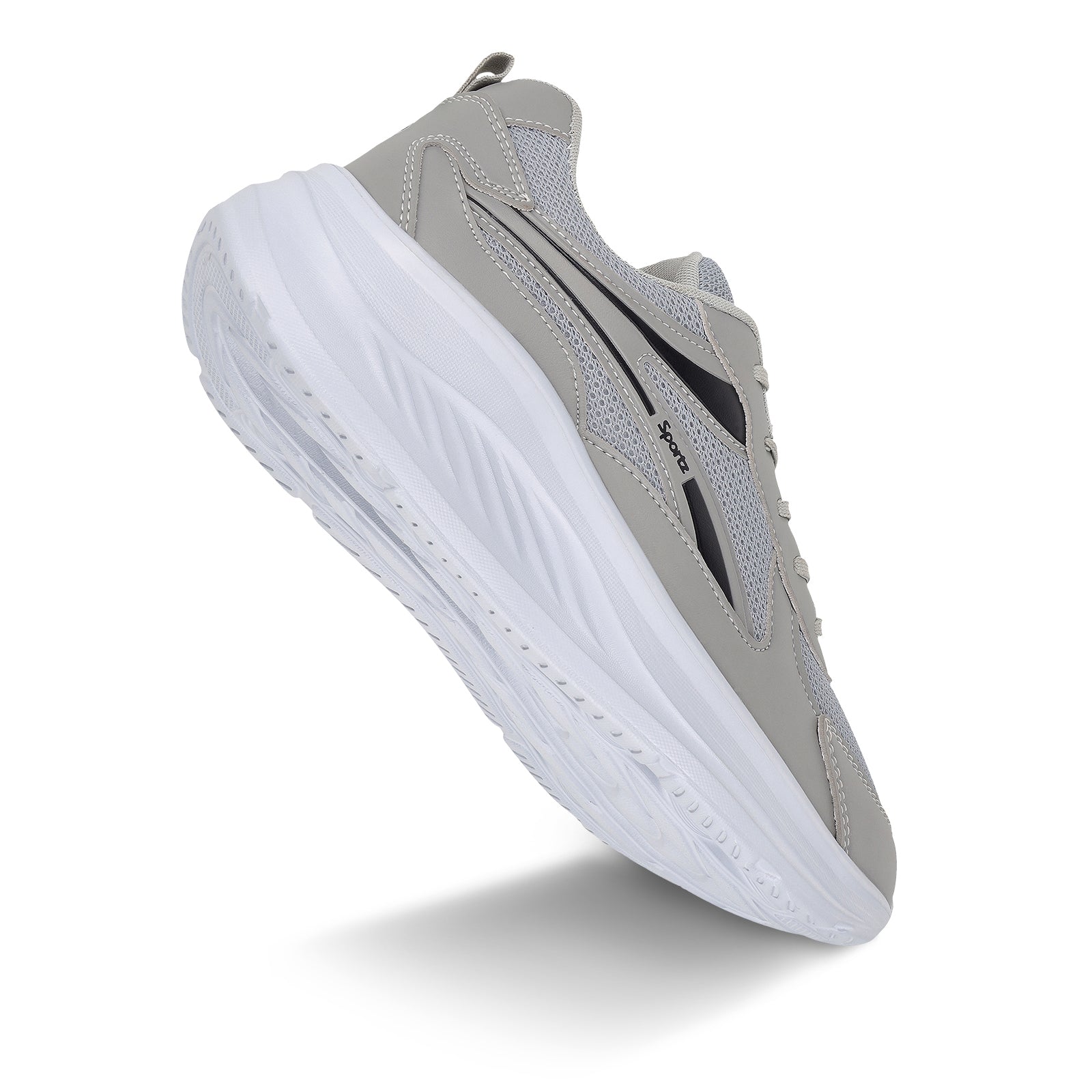 Men's Lace-up Sports Shoe - WS9628 Light Grey