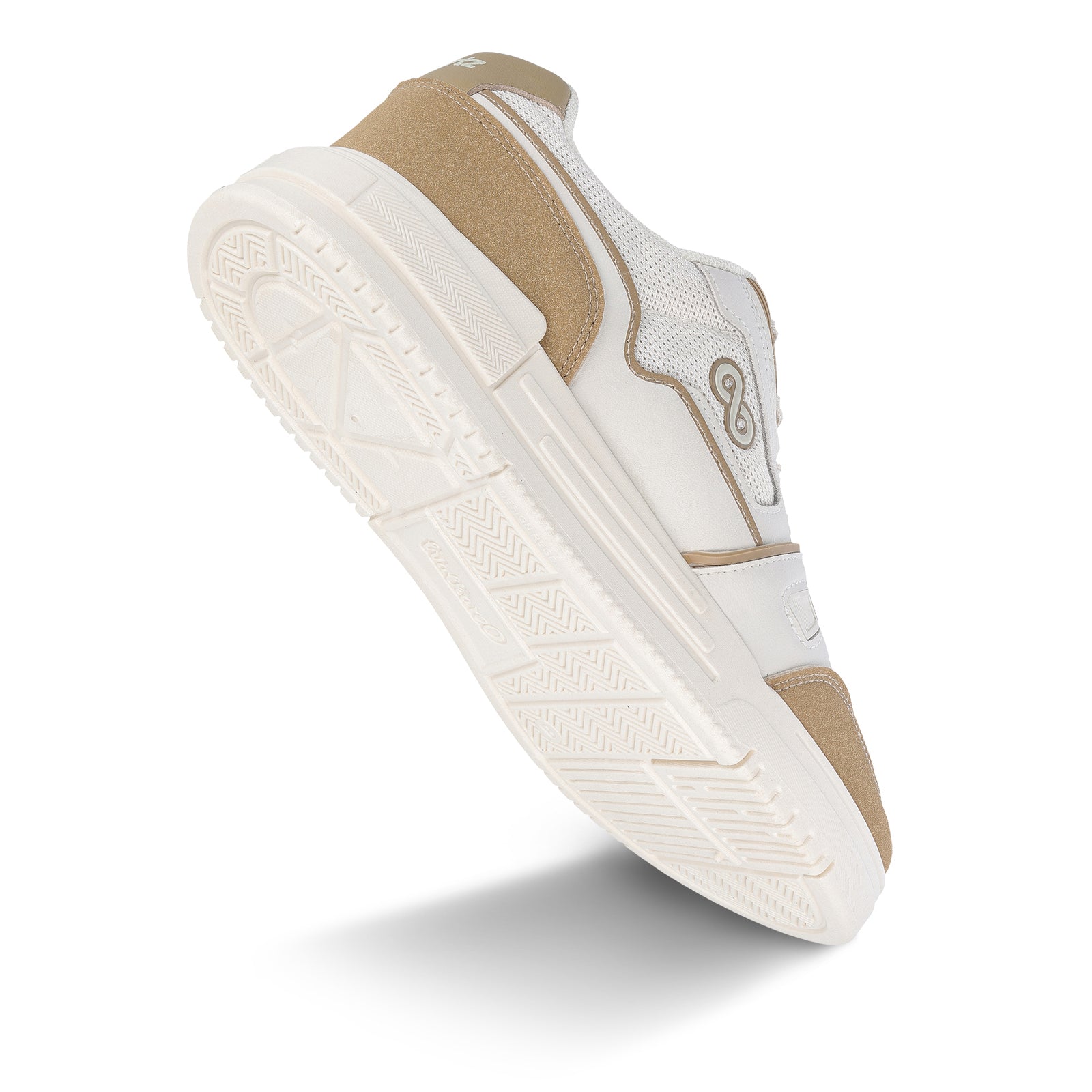 Men's Sports Sneakers - WY3489 White Beige