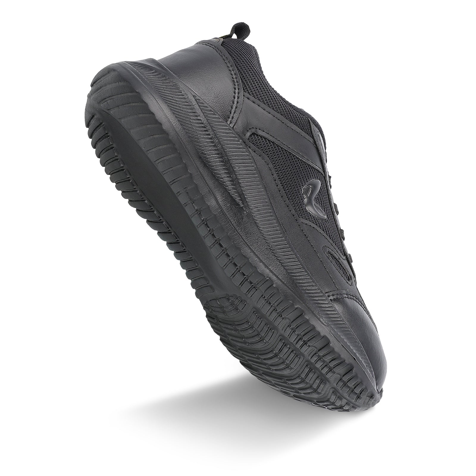 Boy's Lace-up Sports Shoe - WS3093 Black