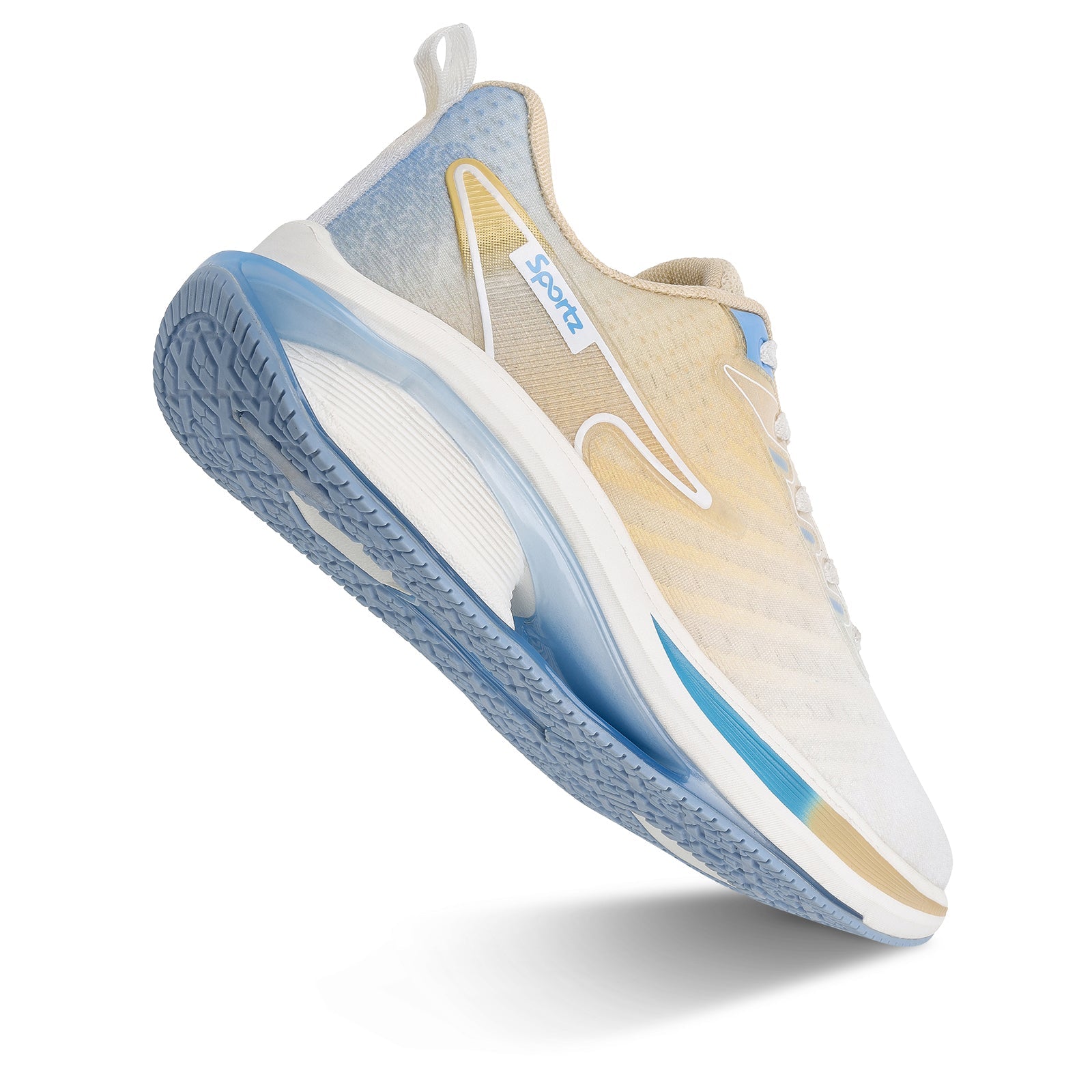 Men's Lace-up Sports Shoes - WS9151 Beige White