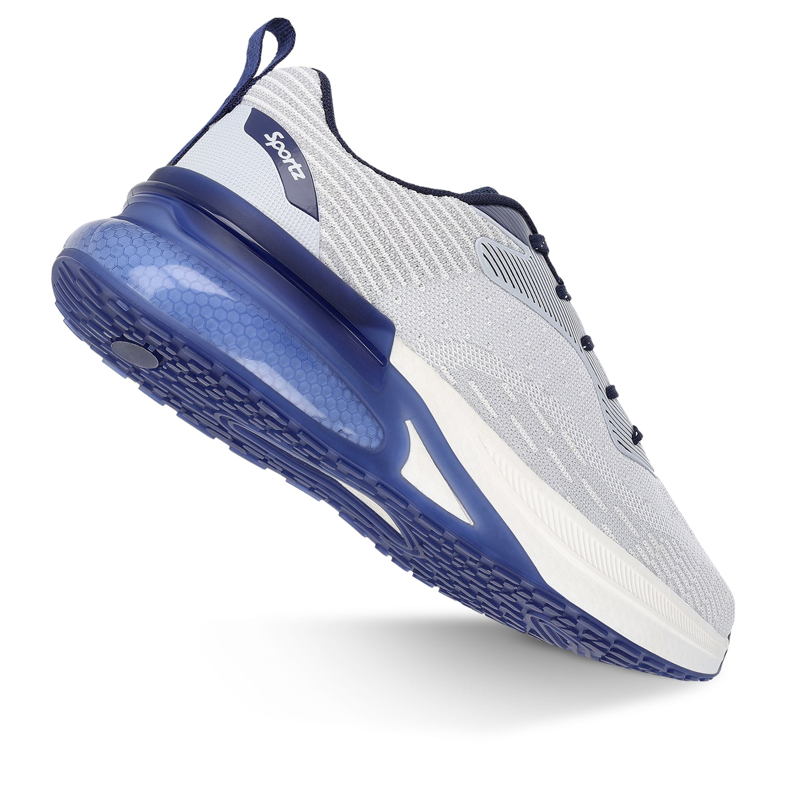 VORTIZ Men's Lace-up Walking Shoe - WS9140 Light Grey