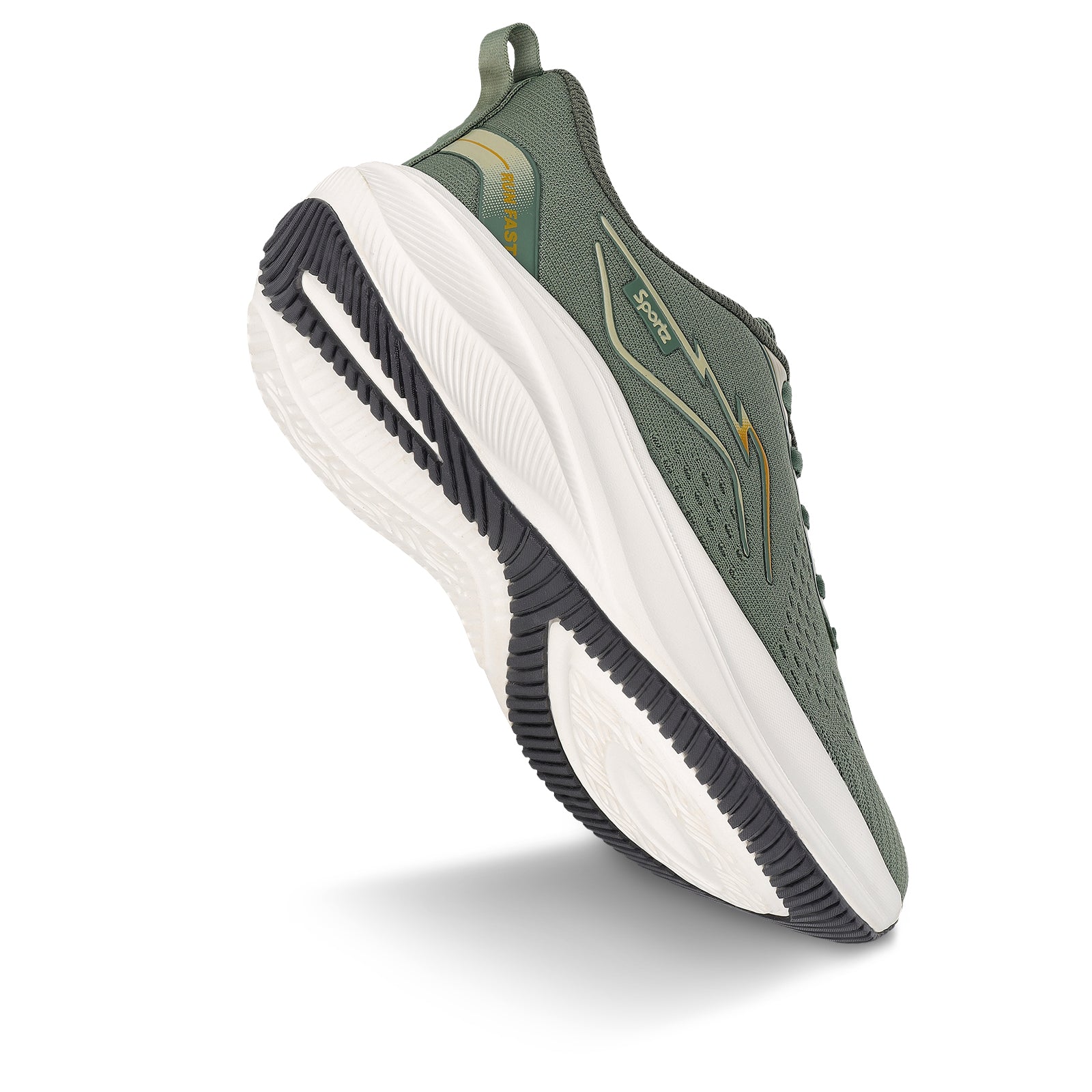 Men's Lace-up Sports Shoe - SGE21009 Olive