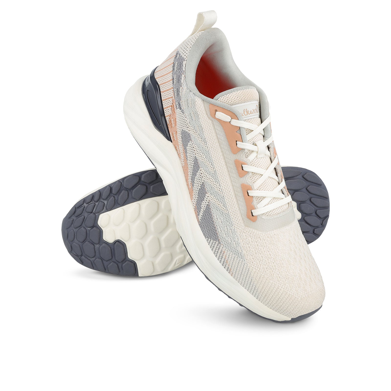 Men's Lace-up Sports Shoes - WS9110 Grey Beige