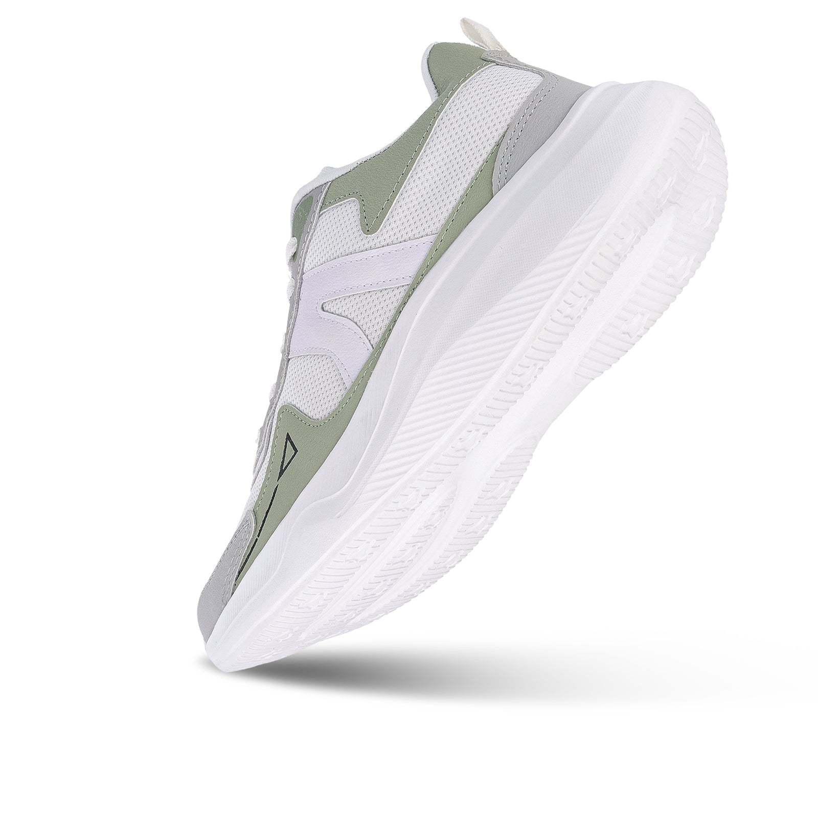 Men's Lace-up Sports Shoes - WS3122 White Green