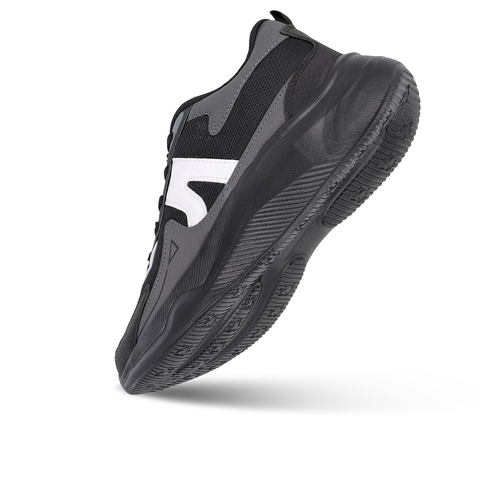 Men's Lace-up Sports Shoes - WS3122 Black Grey