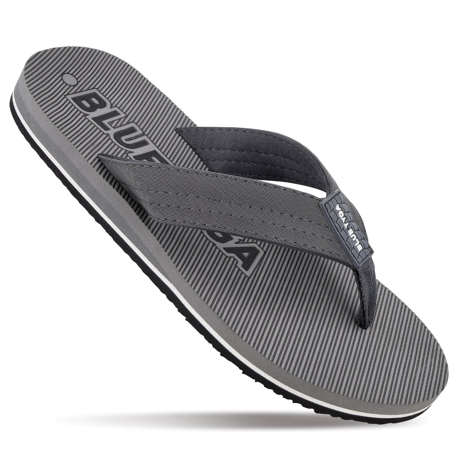 Blue Tyga Men's Flip Flop Thong BT4278 Grey