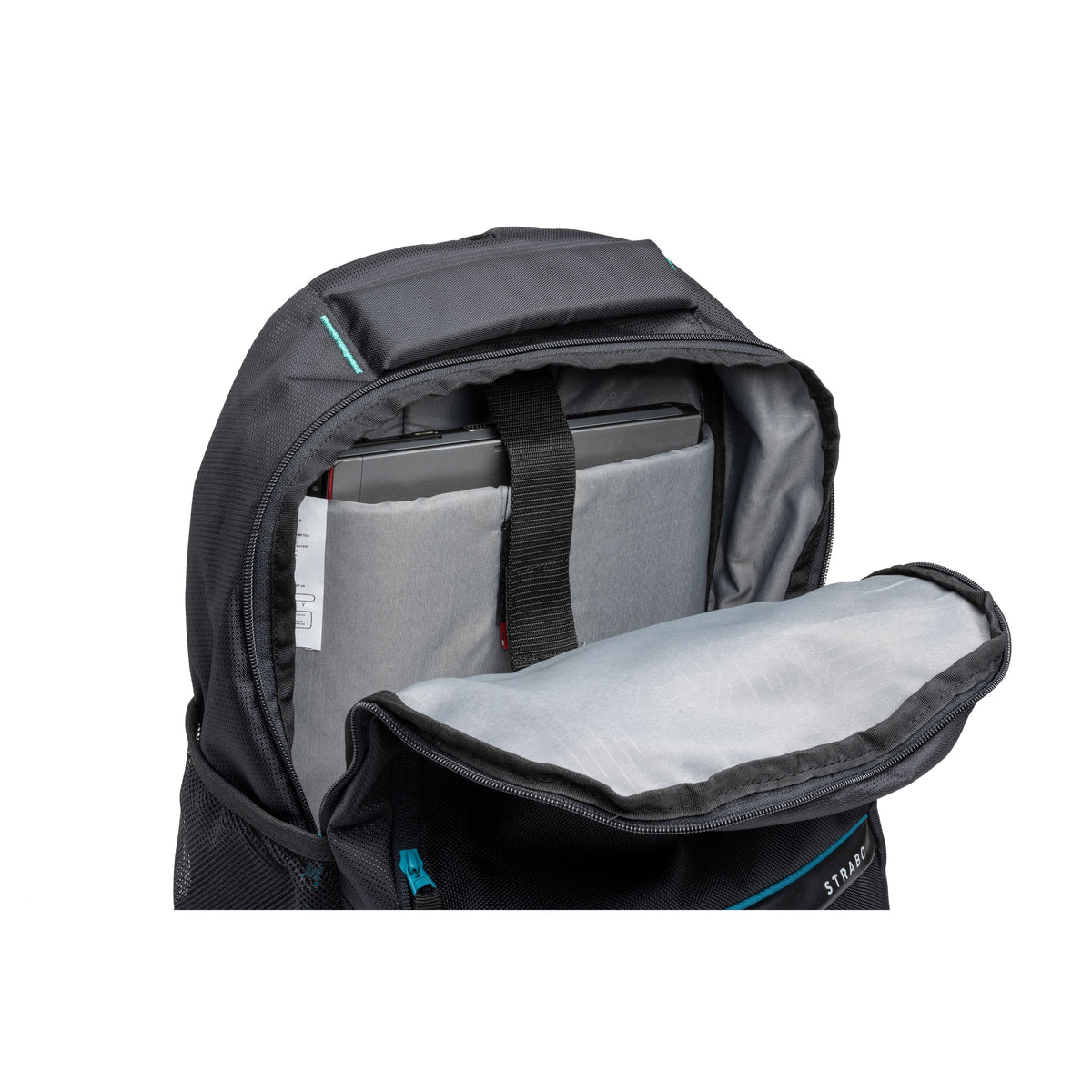 Strabo Nexa 15 inch Laptop Bag - Colour Black 32L Water Resistant - Strabo