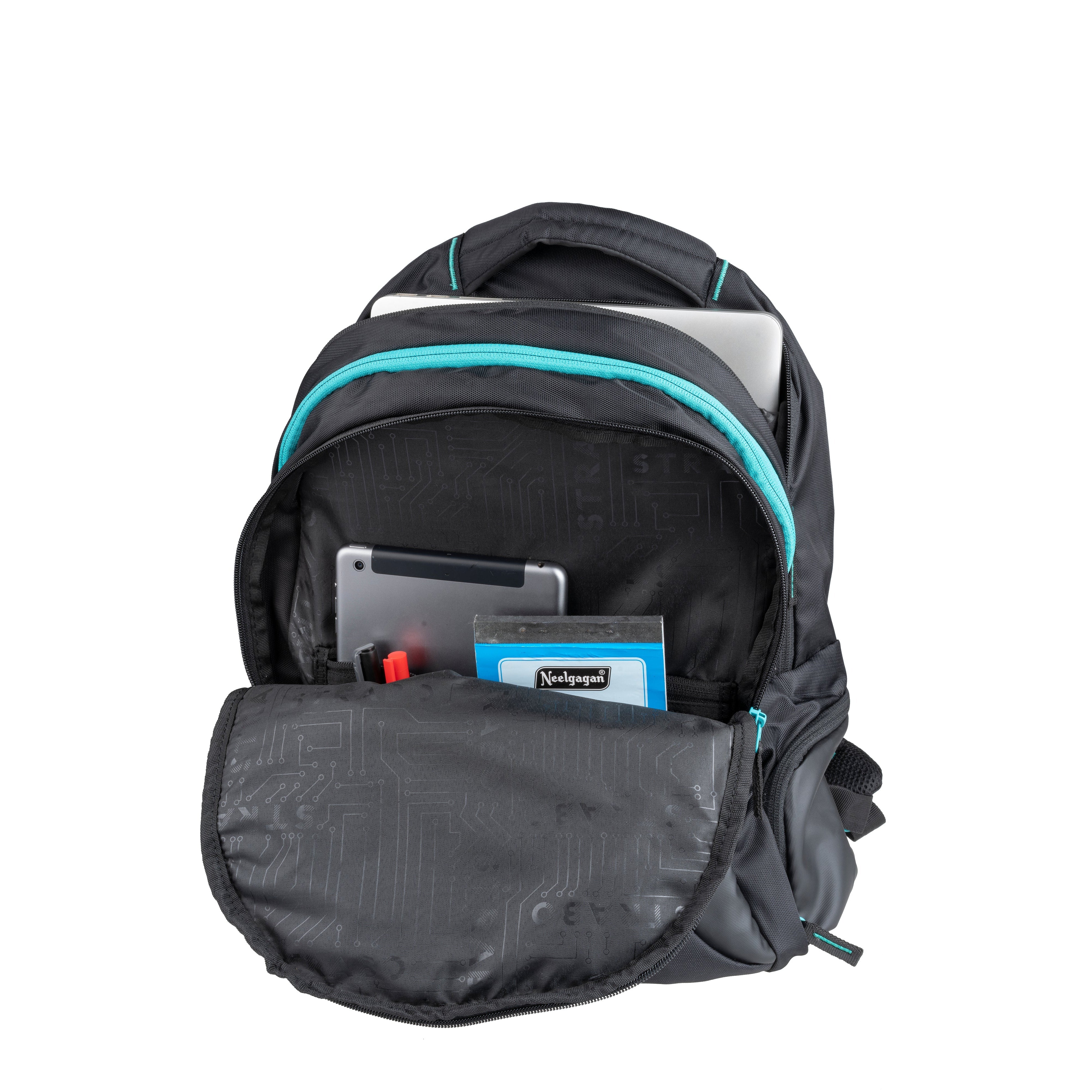 Strabo Oslo 15 inch Laptop Bag - Colour Black 37L Water Resistant - Strabo