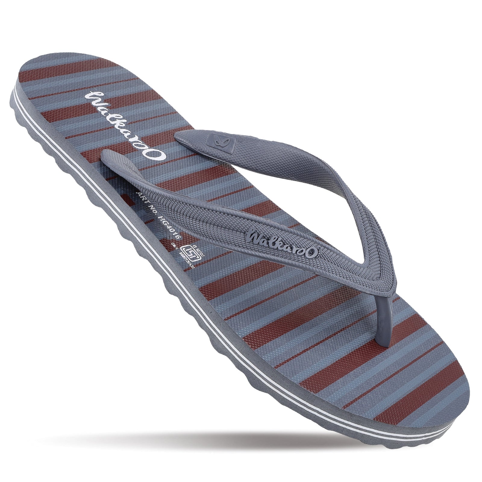 Men's Hawai Slippers - HG4016 Grey